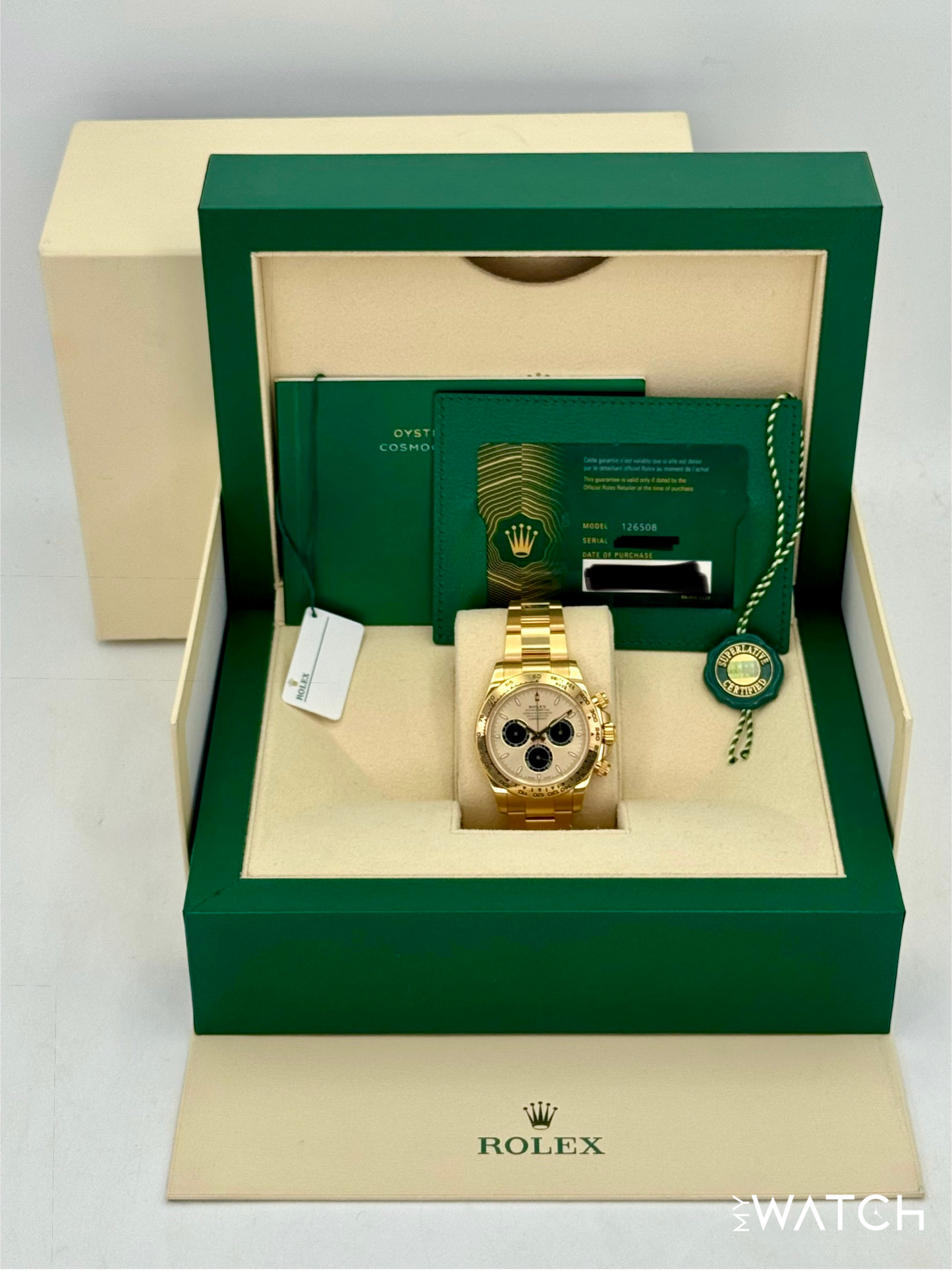 2025 Rolex Daytona 40mm 126508 18K Yellow Gold Pikachu Dial