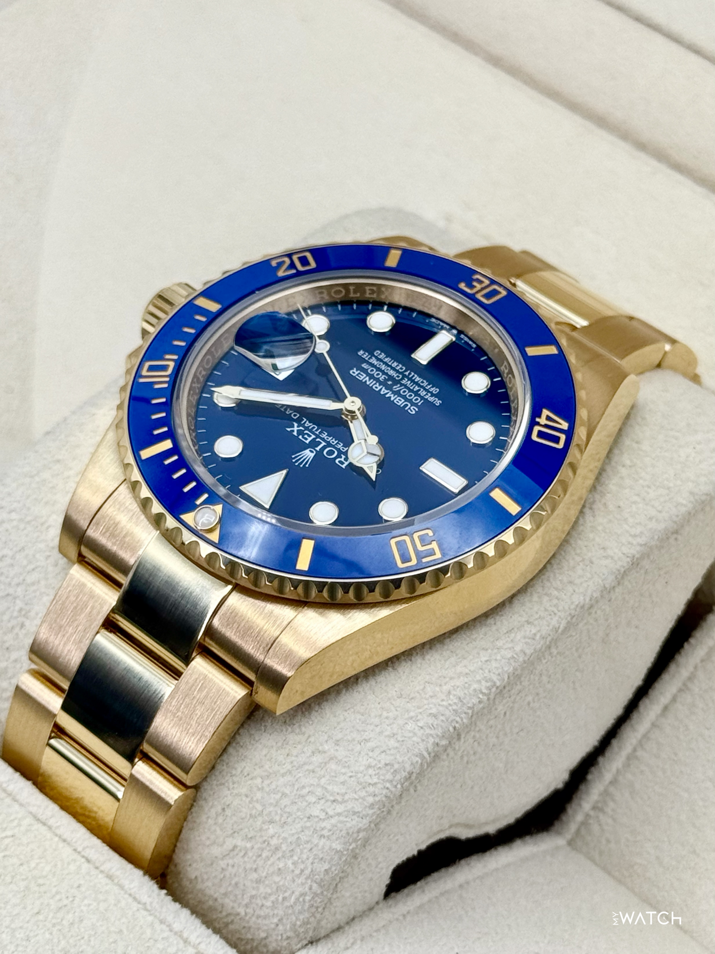 2024 Rolex Submariner "Bluesy" 41mm 126618LB Yellow Gold Blue Dial - MyWatchLLC