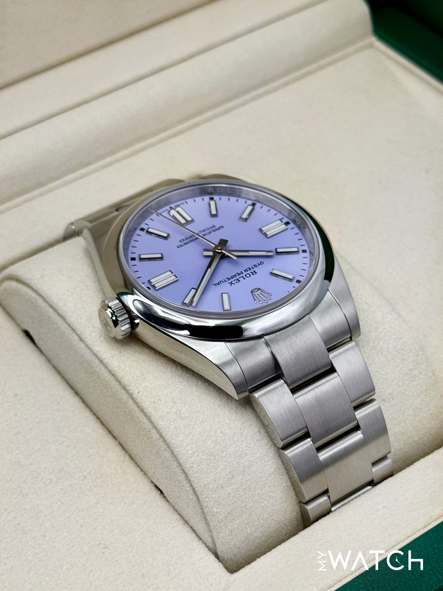 NEW 2025 Rolex Oyster Perpetual 41mm 134300 Lavender Dial (STICKERED)