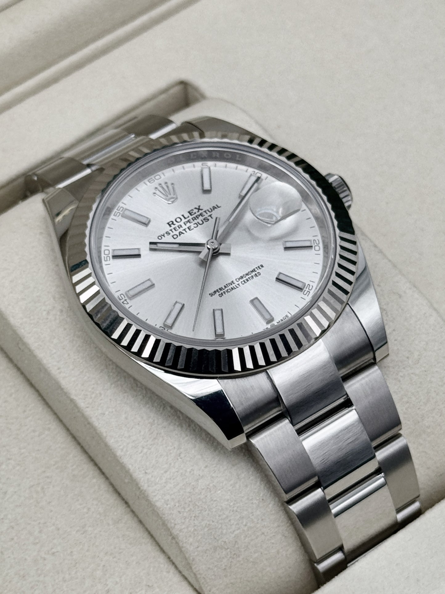 NEW 2026 Rolex Datejust 41mm 126334 Stainless Steel Oyster Silver Dial