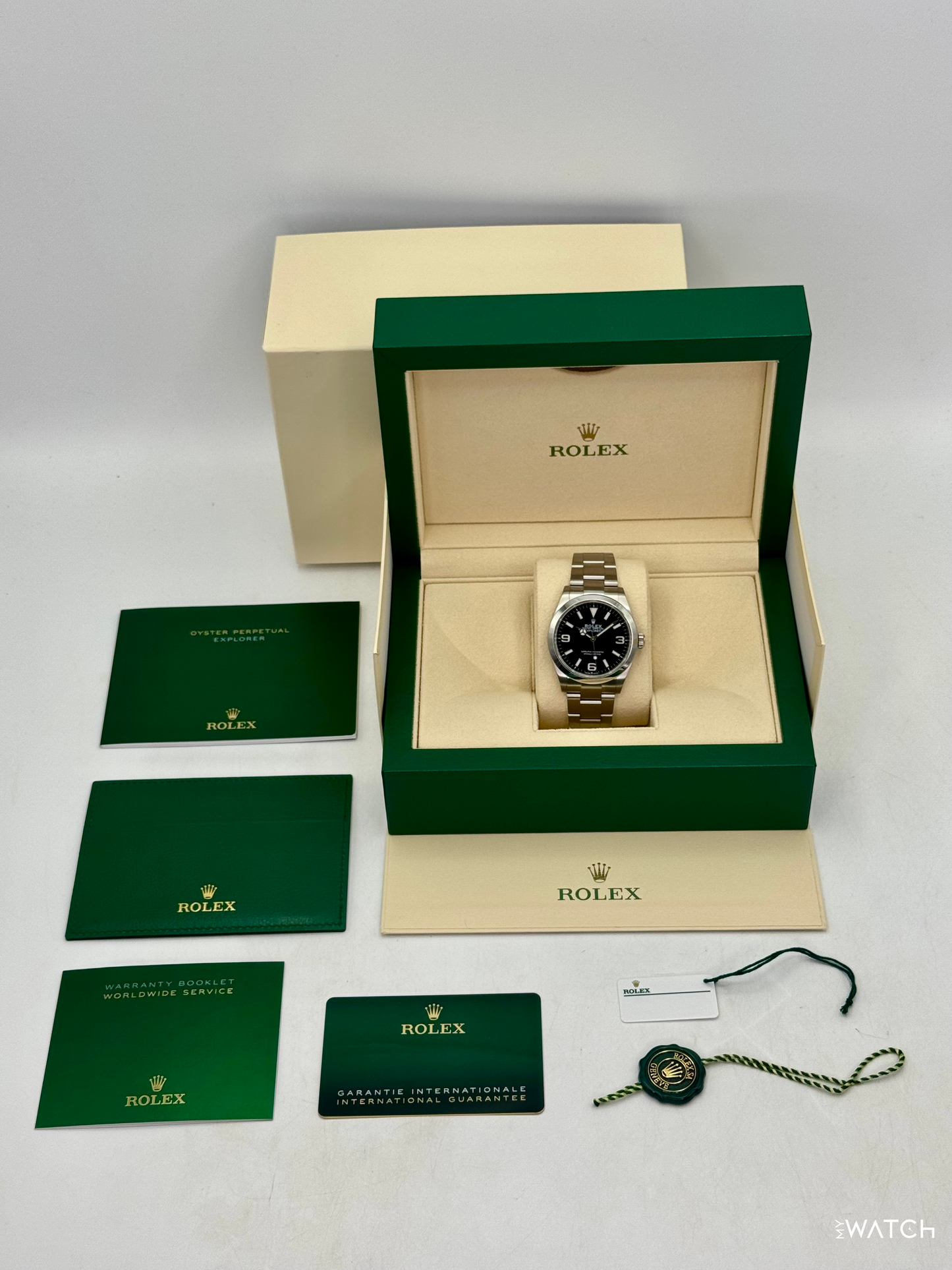 2023 Rolex Explorer 40mm 224270 Stainless Steel Black Dial - MyWatchLLC