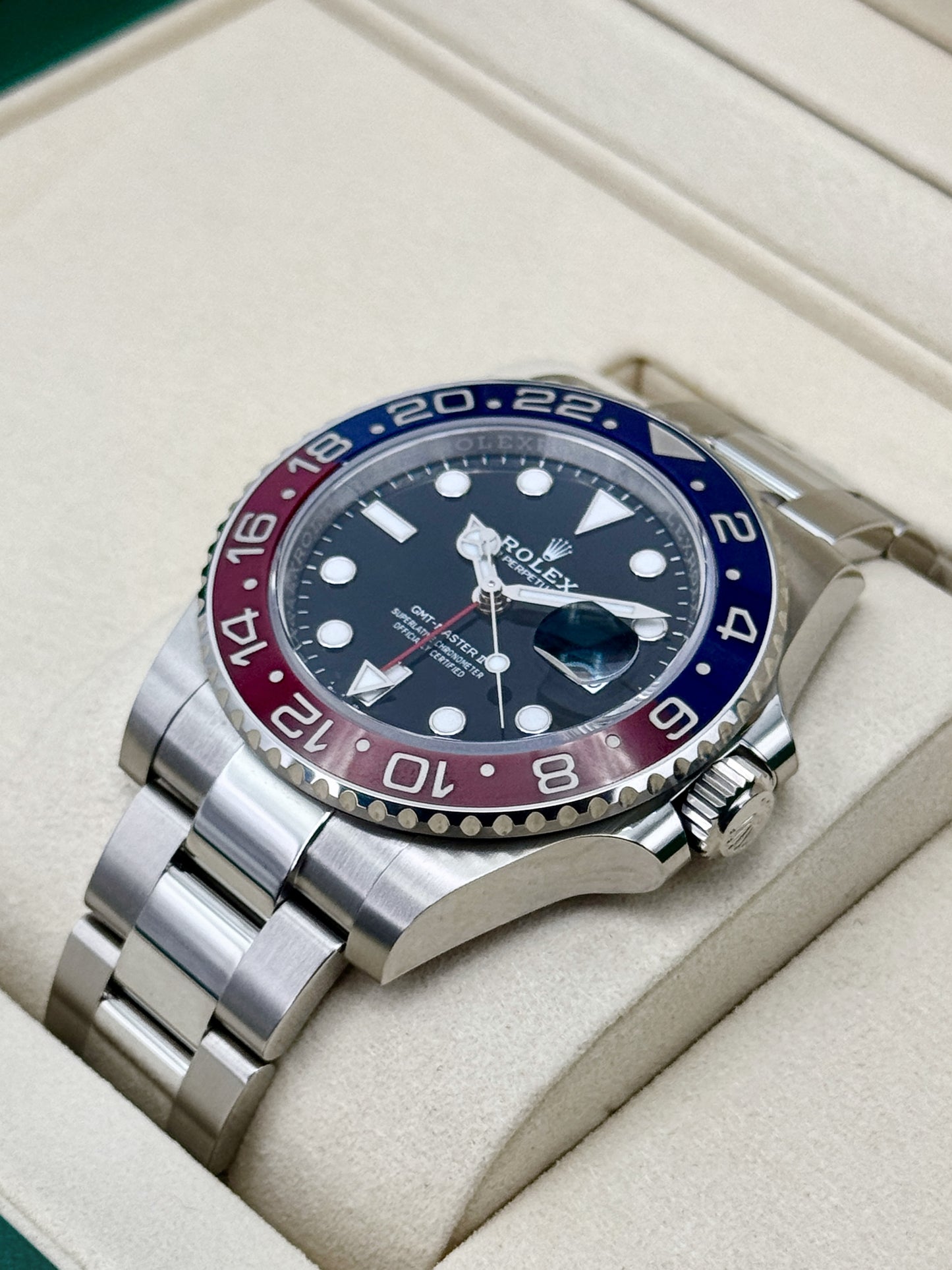 2026 Rolex GMT-Master II "Pepsi" 40mm 126710BLRO Oyster