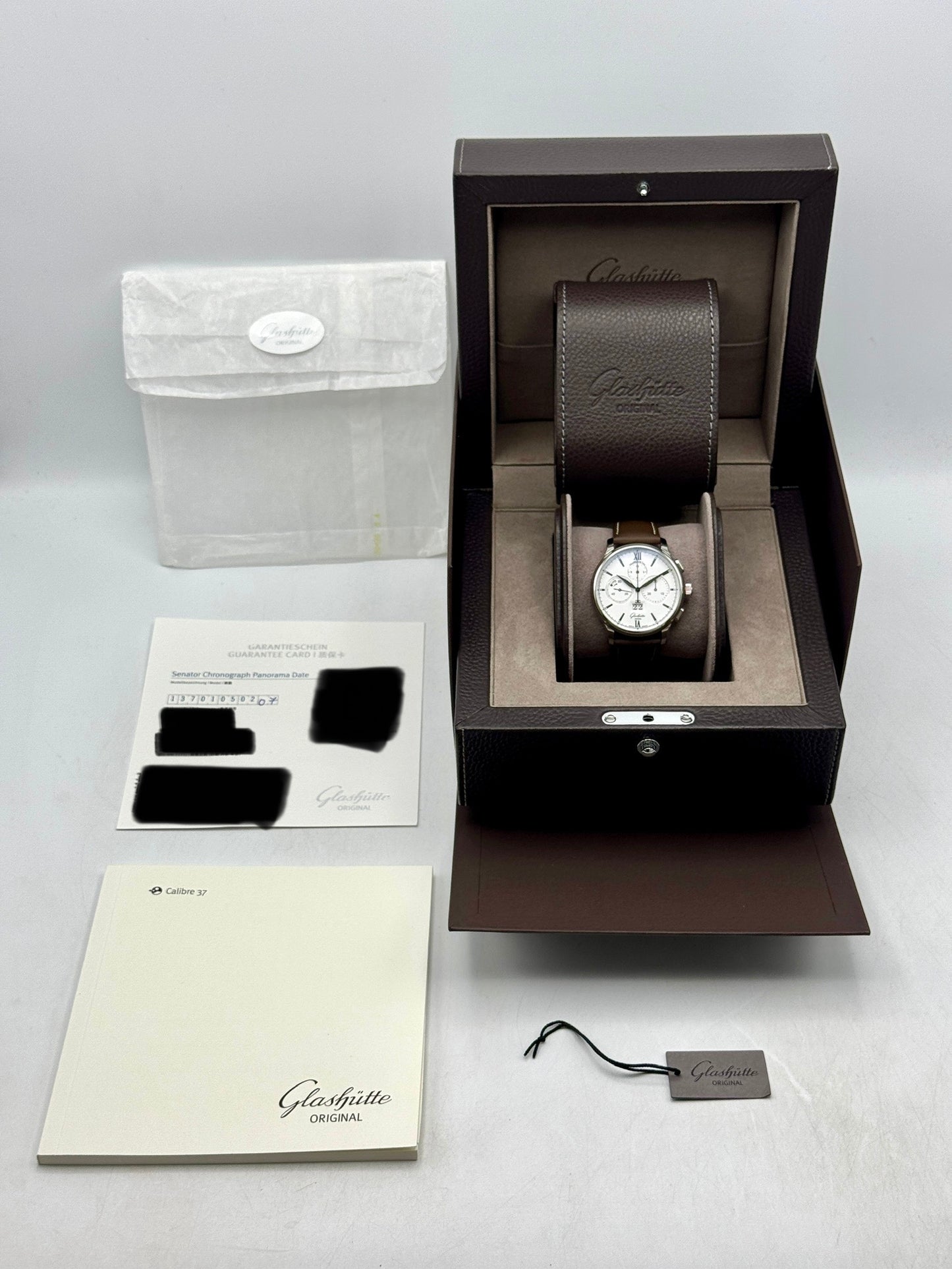 NEW 2026 Glashütte Original Senator 42mm 1-37-01-05-02-07 Stainless Steel White Dial