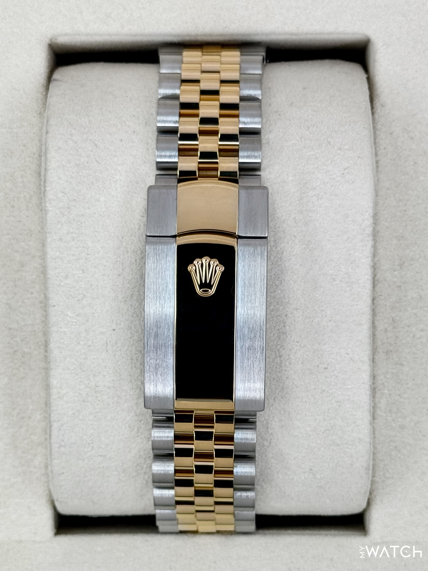 2025 Rolex Datejust 41mm 126333 Two-Tone Jubilee Black Dial - MyWatchLLC