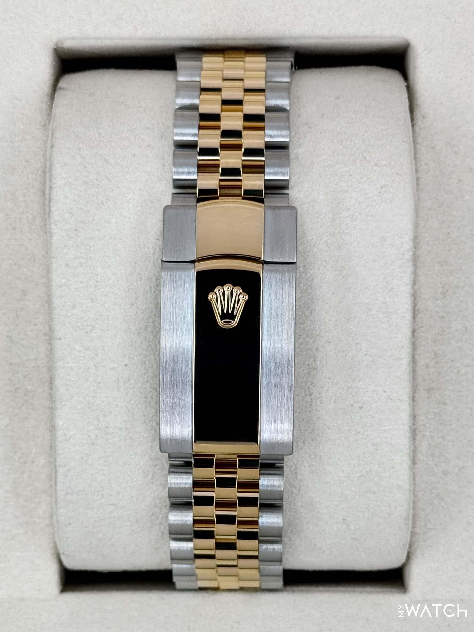 2025 Rolex Datejust 41mm 126333 Two-Tone Jubilee Black Dial - MyWatchLLC