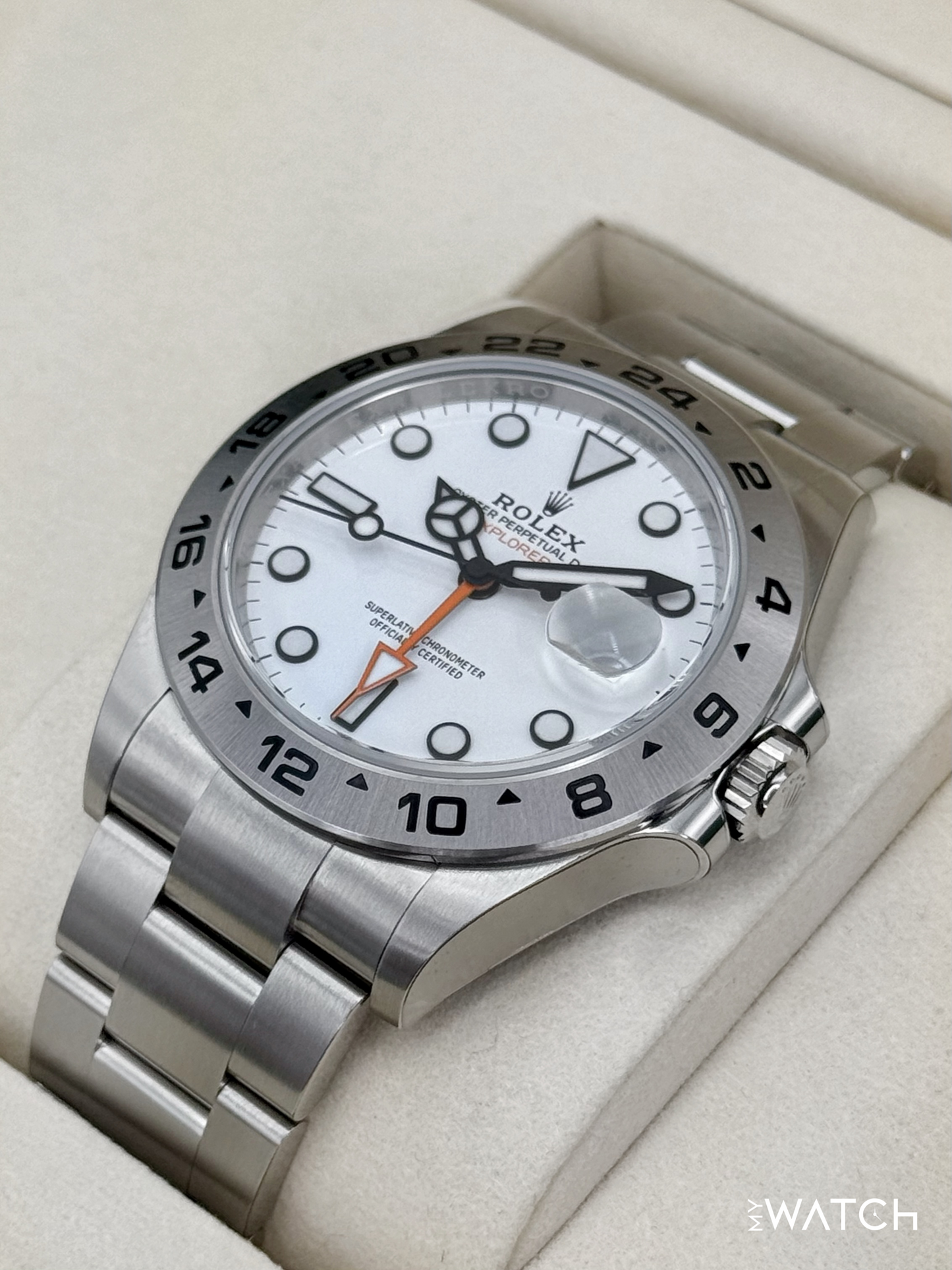 NEW 2025 Rolex Explorer II 42mm 226570 Polar White Dial (STICKERED)