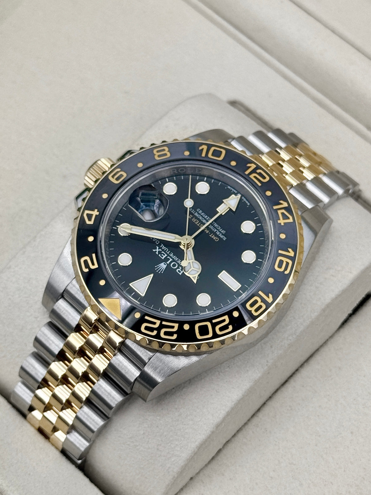 2025 Rolex GMT-Master II Zombie 40mm 126713GRNR Two-Tone Jubilee - MyWatchLLC