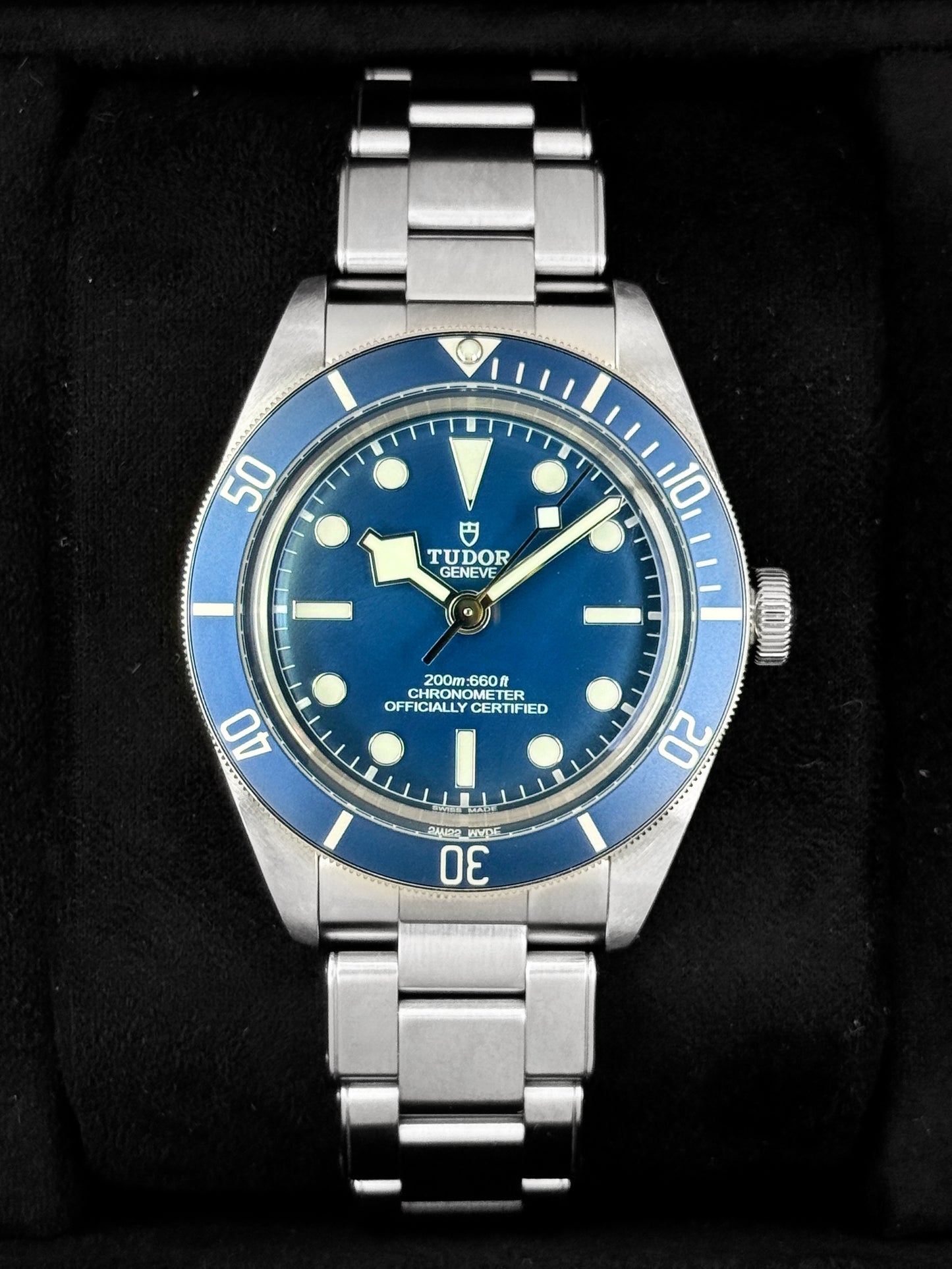 NEW 2026 Tudor Black Bay Fifty-Eight 39mm 79030B Stainless Steel Blue Dial