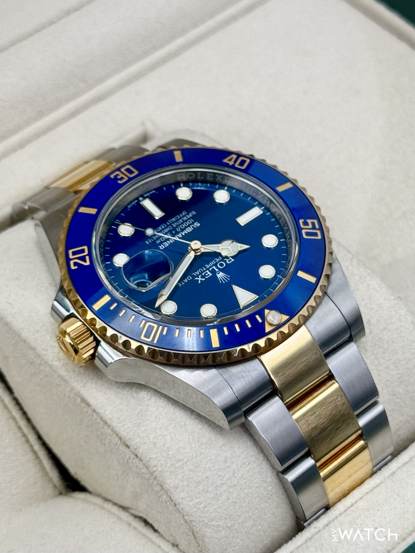 2022 Rolex Submariner "Bluesy" 41mm 126613LB Two-Tone Blue Dial - MyWatchLLC