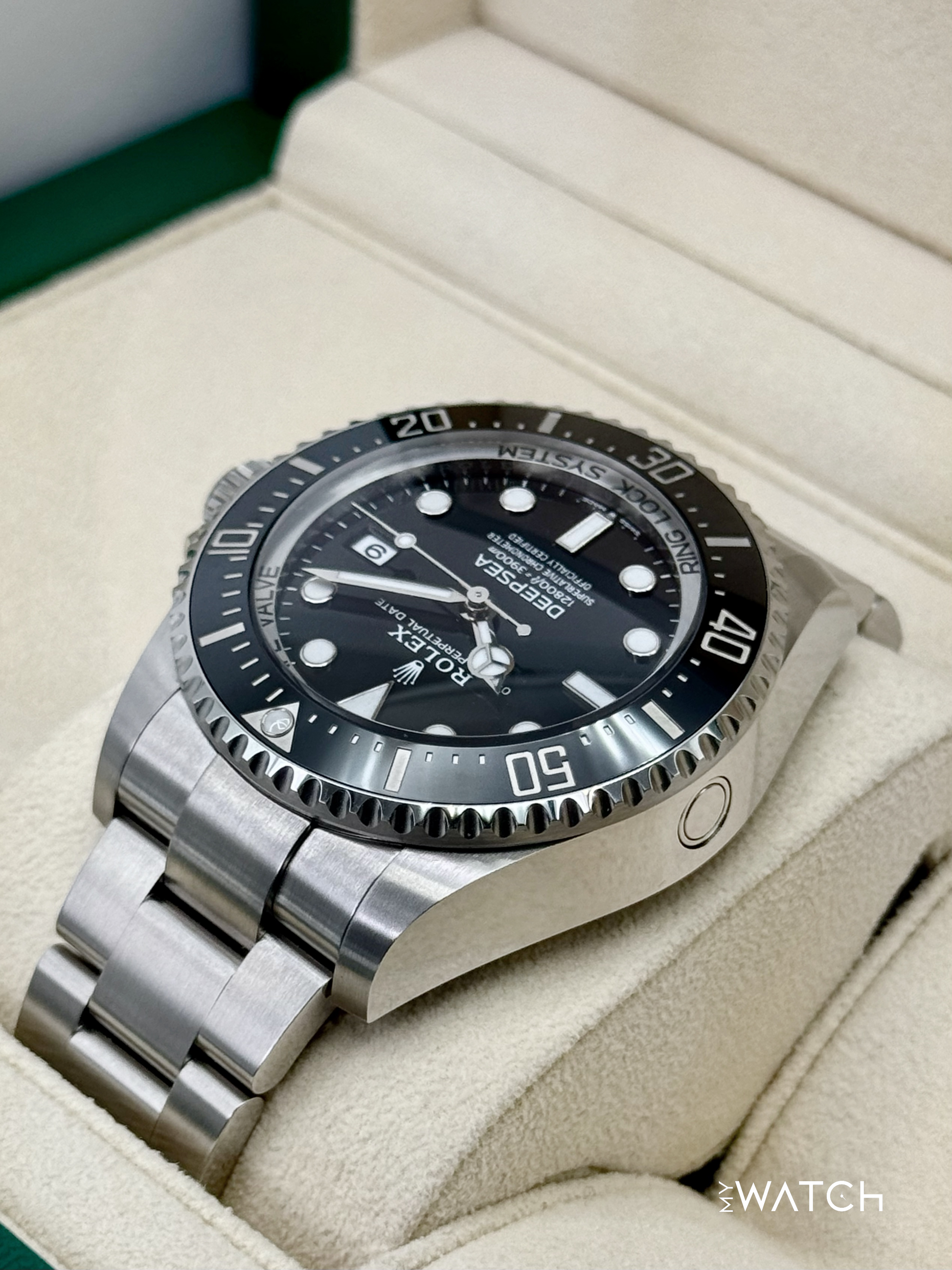 2024 Rolex Deepsea 44mm 136660 Stainless Steel Black Dial - MyWatchLLC