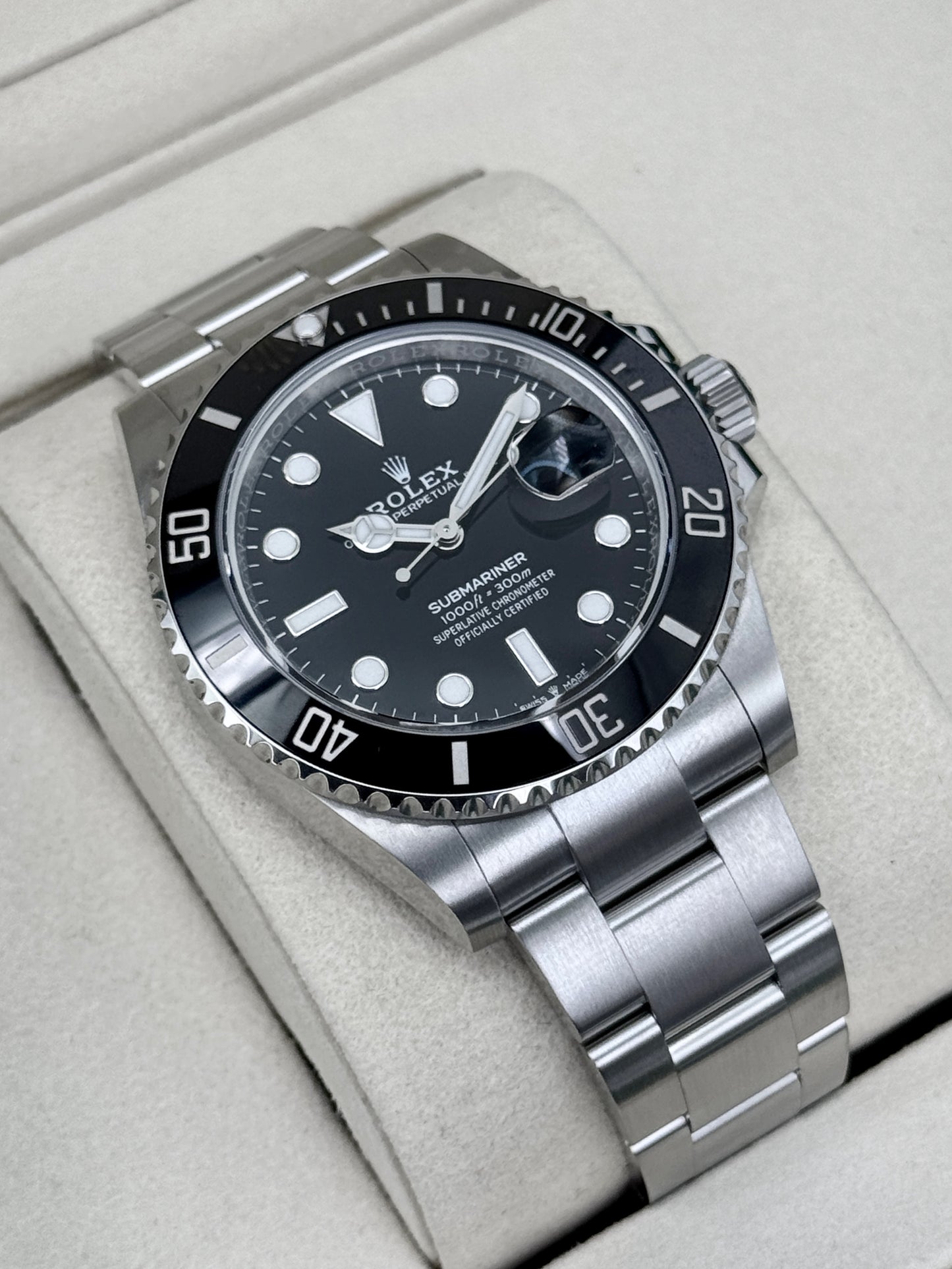 2025 Rolex Submariner 41mm 126610LN Stainless Steel Black Dial