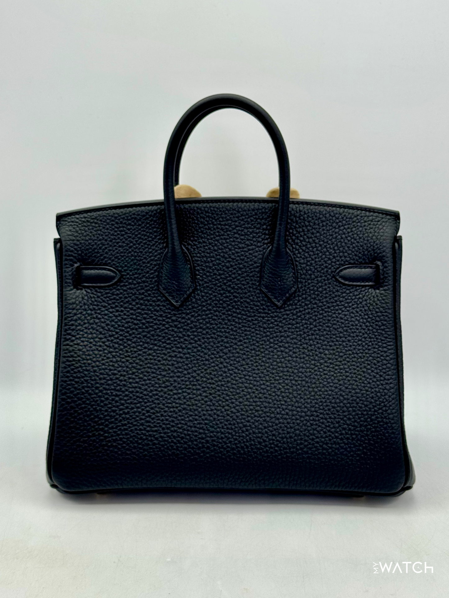 NEW 2026 Hermès Birkin 25 Handbag Togo Gold Hardware Noir (Black)