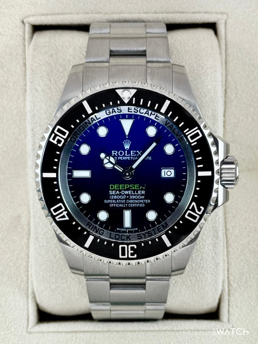 2016 Rolex Deepsea "James Cameron" 44mm 116660 Blue Dial - MyWatchLLC