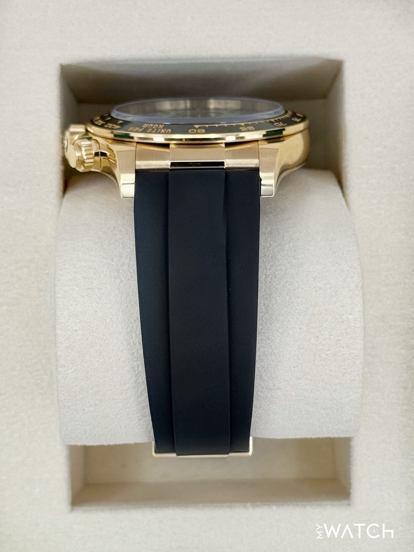 NEW 2025 Rolex Daytona 40mm 126518LN Yellow Gold Oysterflex Turquoise Dial