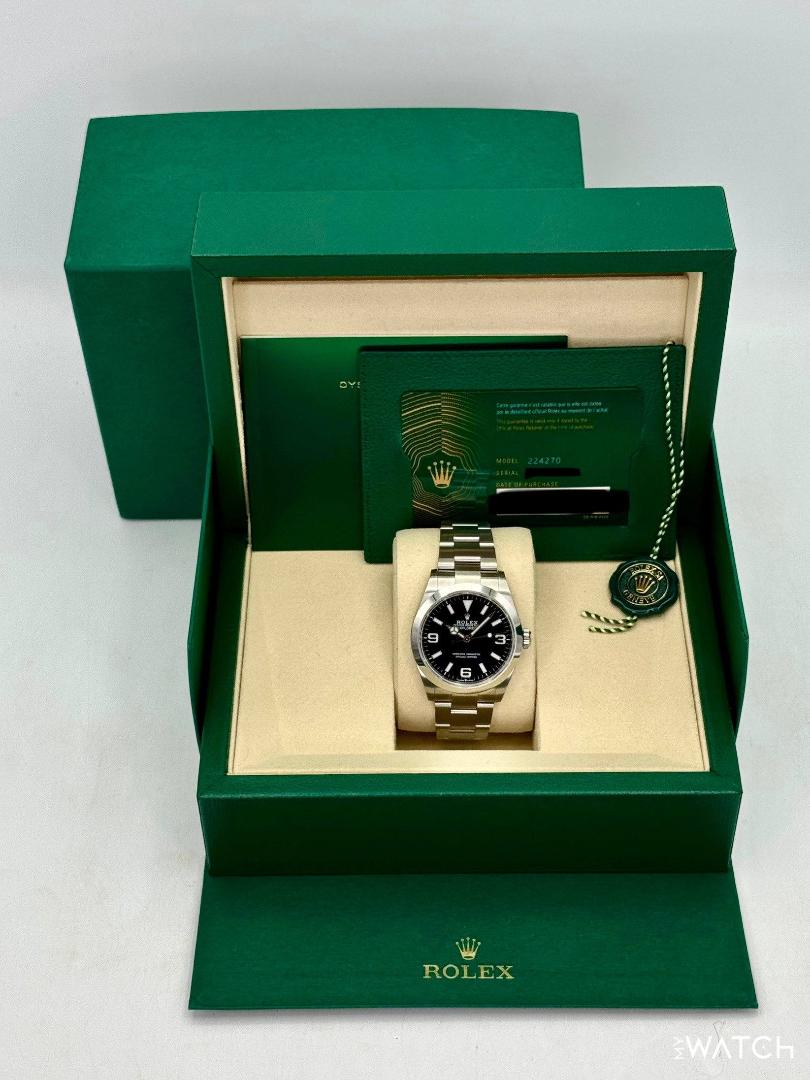 2025 Rolex Explorer 40mm 224270 Black Dial - MyWatchLLC