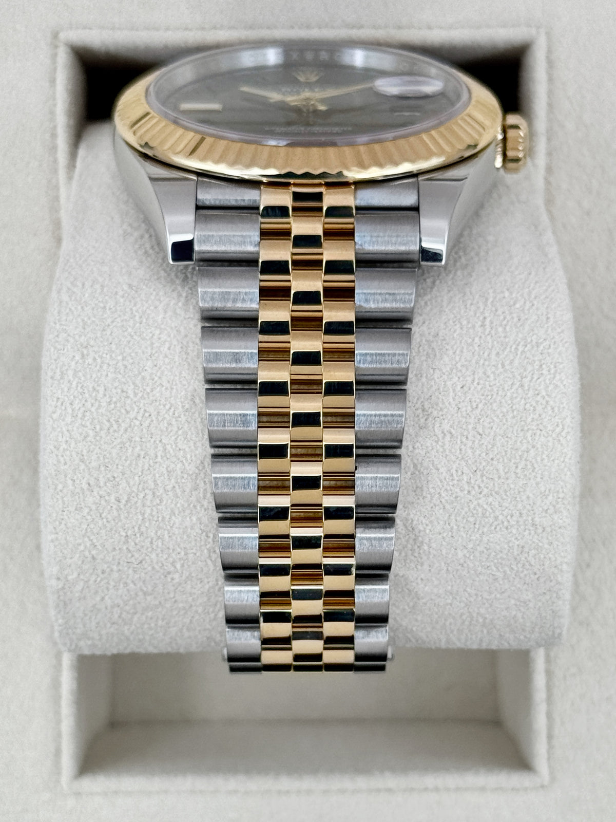 2022 Rolex Datejust 41mm 126333 Two-Tone Jubilee Wimbledon Dial