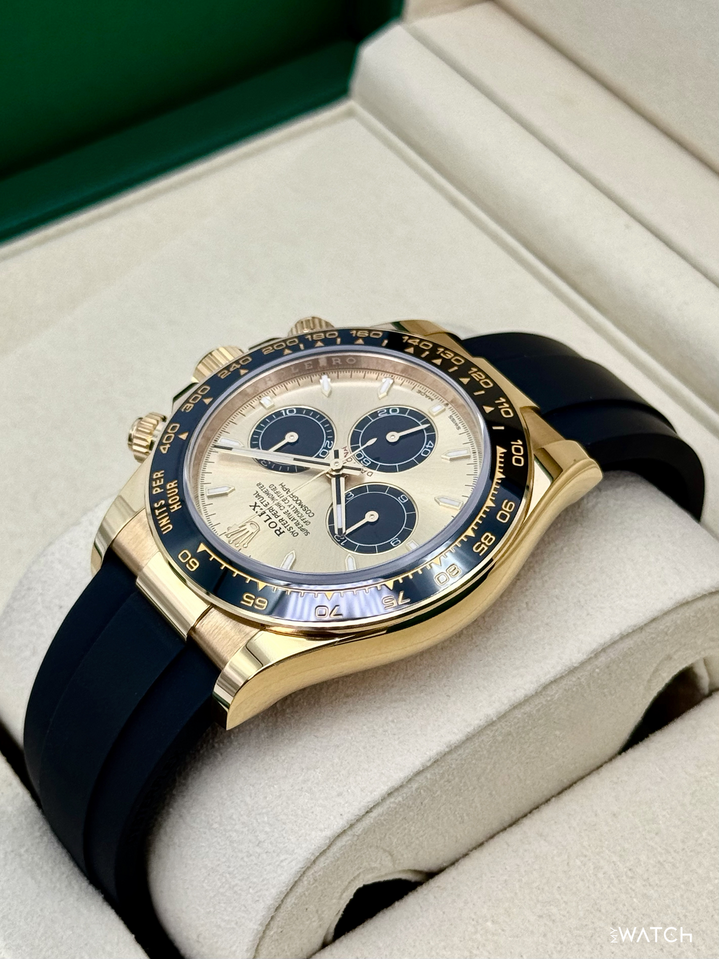 NEW 2025 Rolex Daytona 40mm 126518LN Yellow Gold Champagne Dial - MyWatchLLC