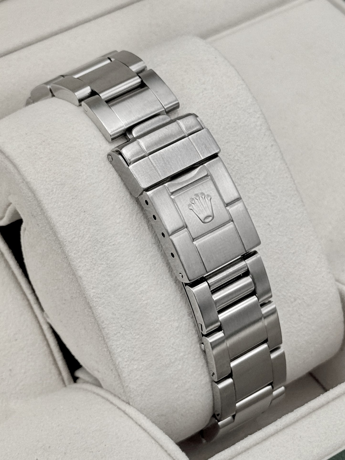 1999 Rolex Explorer 39mm 14270 Stainless Steel Black Dial