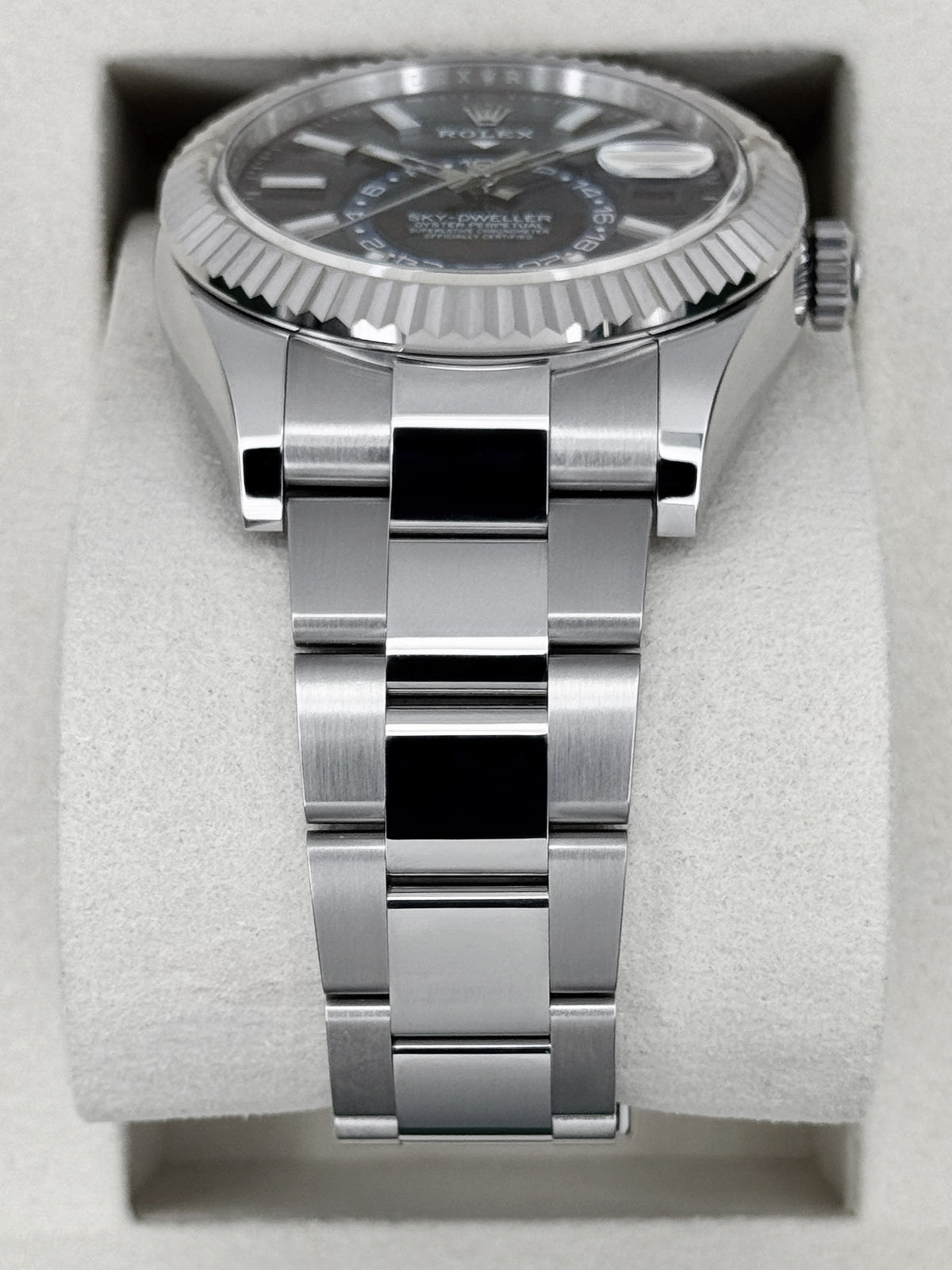 NEW 2026 Rolex Sky-Dweller 42mm 336934 Oyster Blue Dial (NEW STYLE CARD)