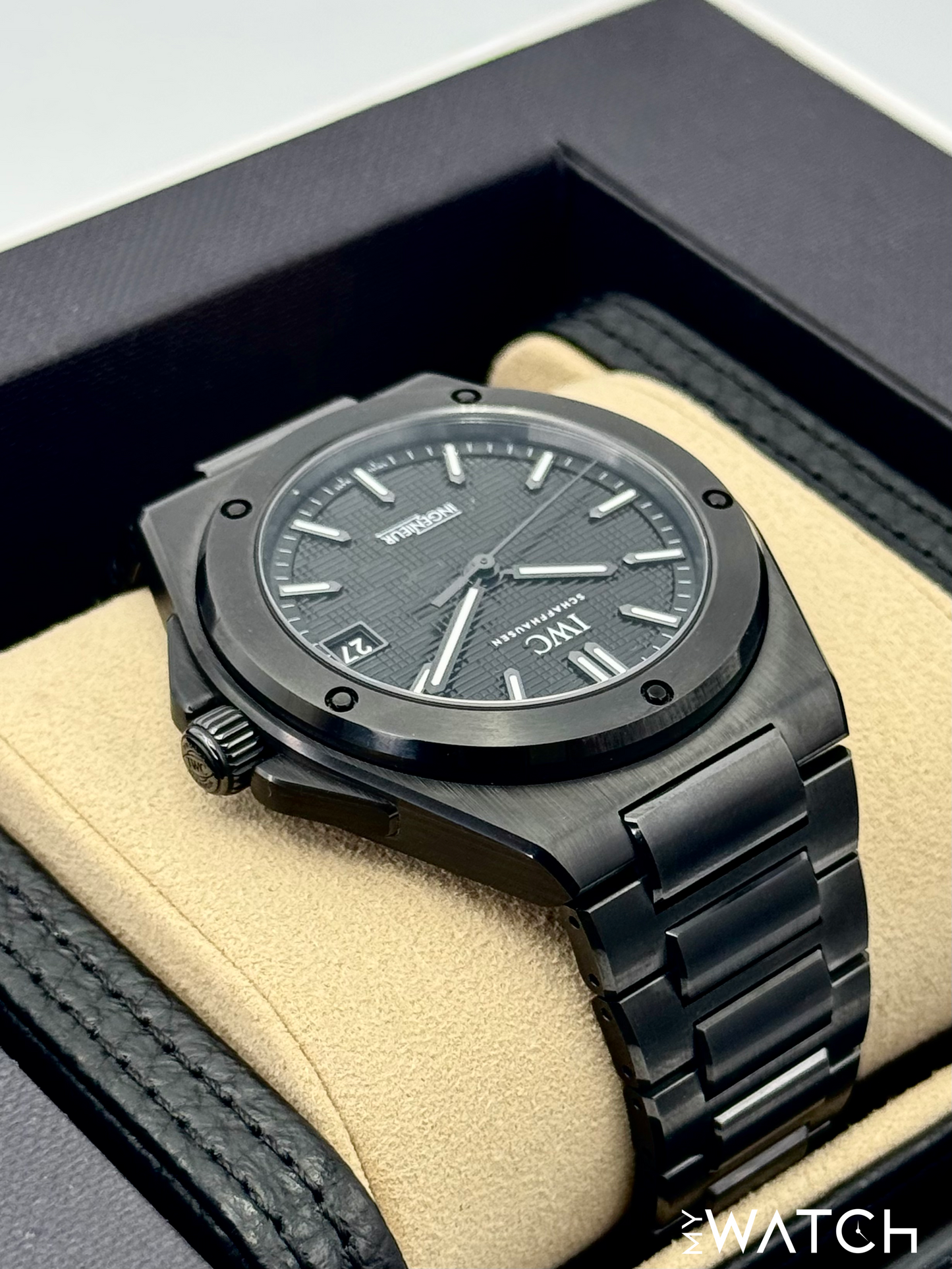 2025 IWC Ingenieur Automatic 42mm IW338903 Ceramic Black Dial