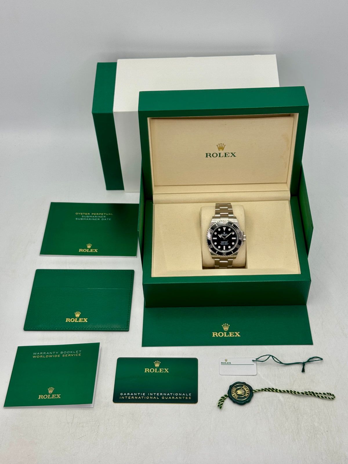 2026 Rolex Submariner 41mm 124060 Stainless Steel Black Dial