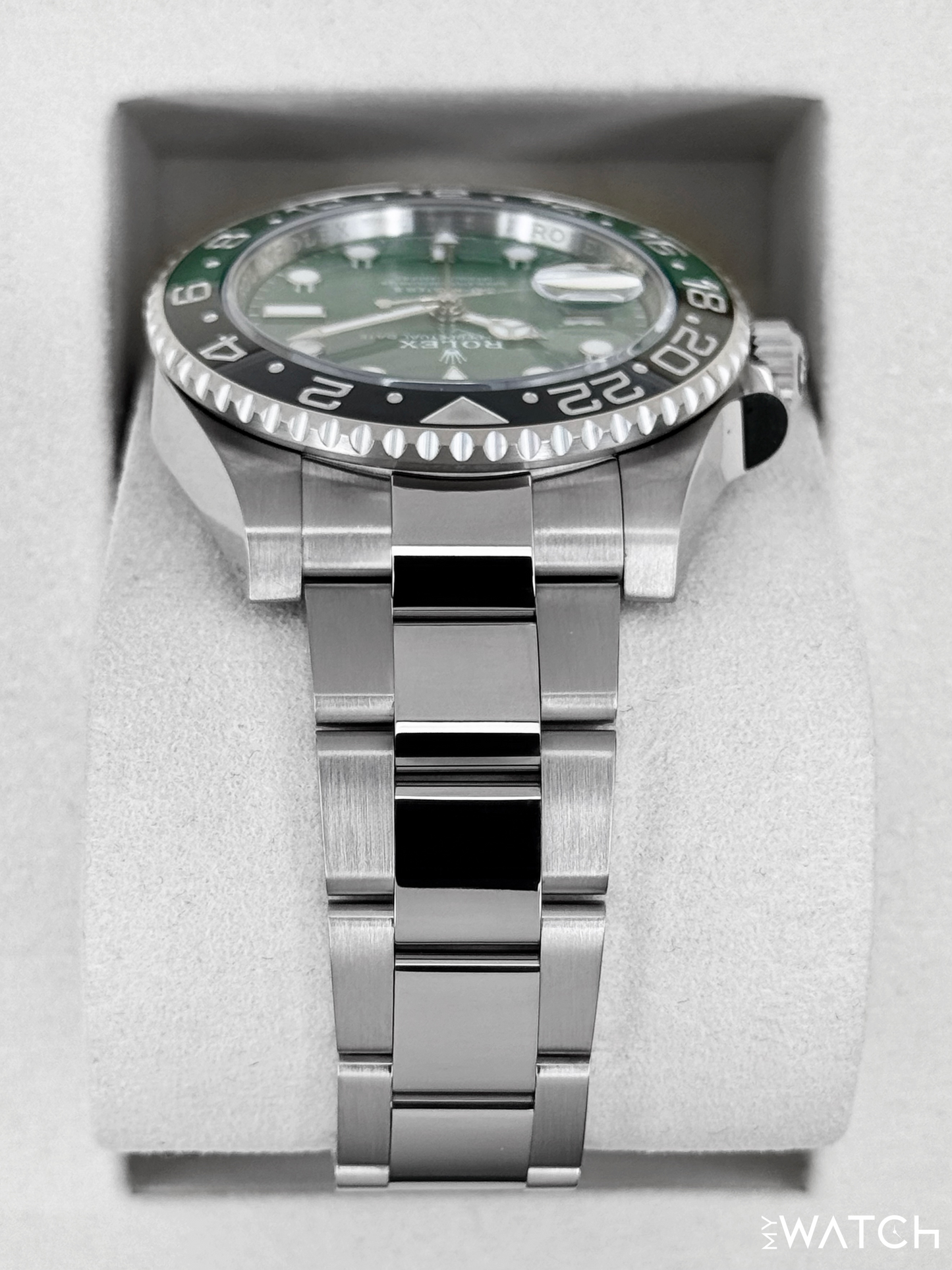 NEW 2025 Rolex GMT-Master II "Sprite" 40mm 126729VTNR White Gold Oyster - MyWatchLLC