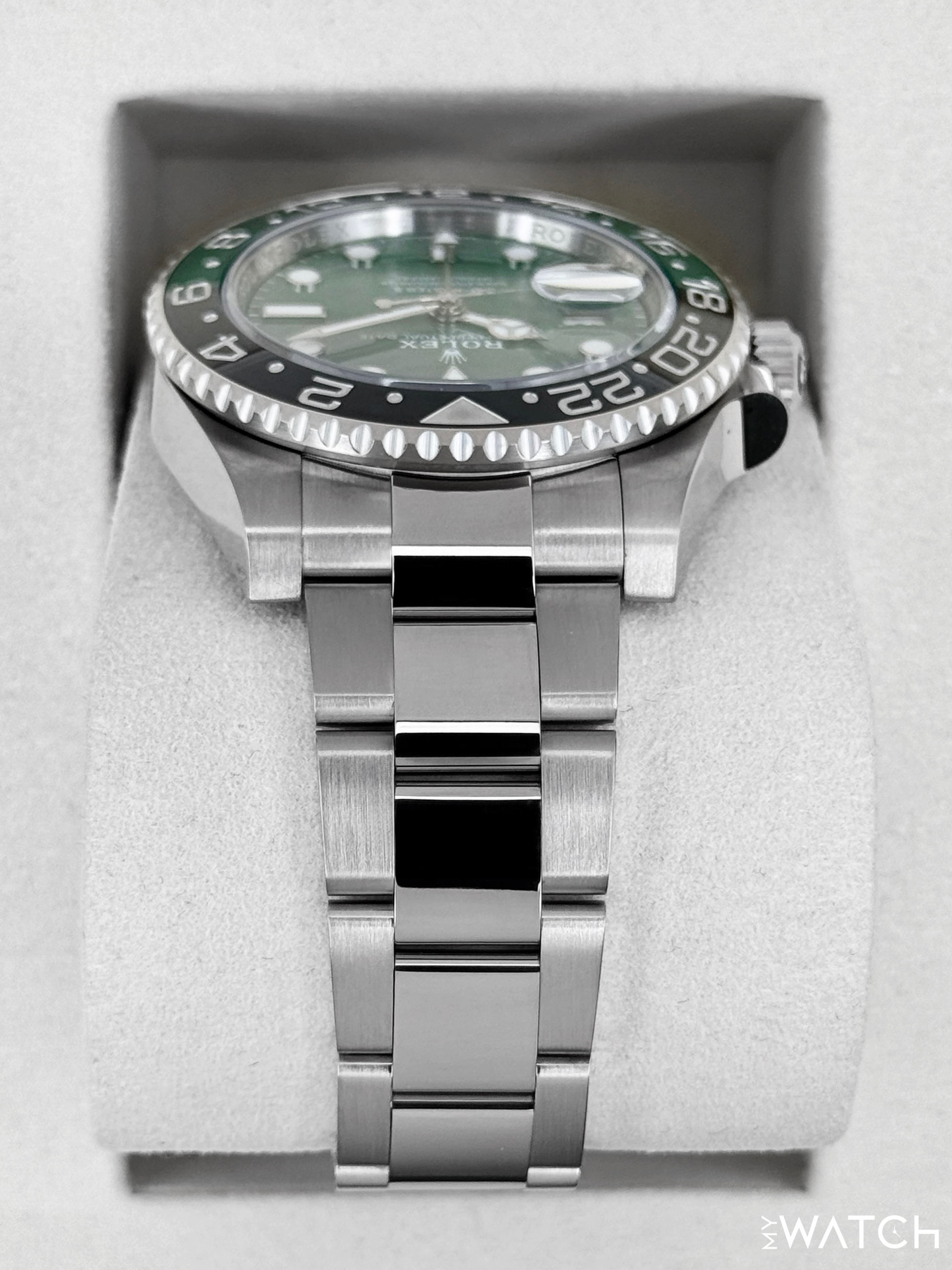 NEW 2025 Rolex GMT-Master II "Sprite" 40mm 126729VTNR White Gold Oyster - MyWatchLLC