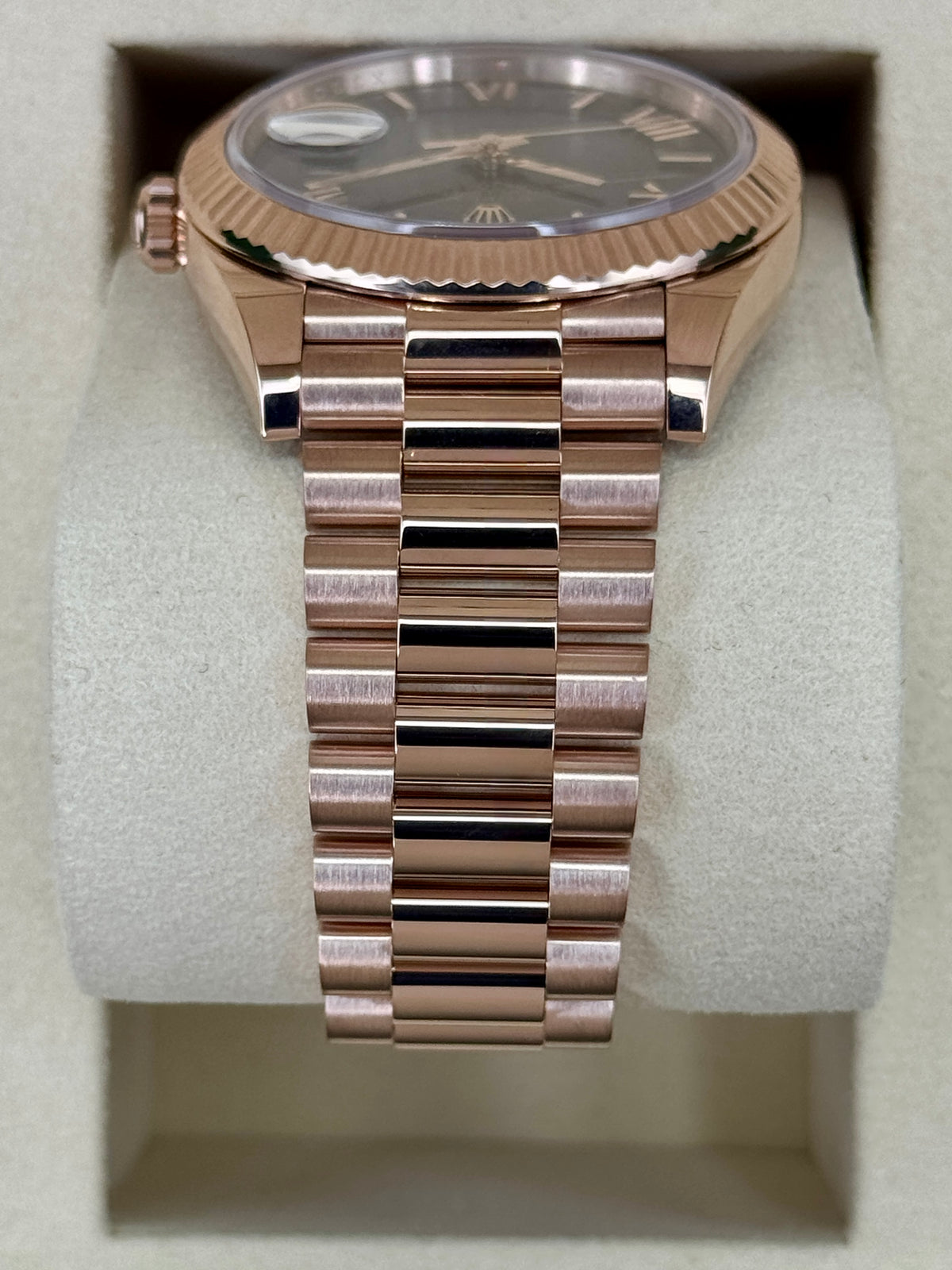 2026 Rolex Day-Date 40mm 228235 Presidential Slate Ombre Dial