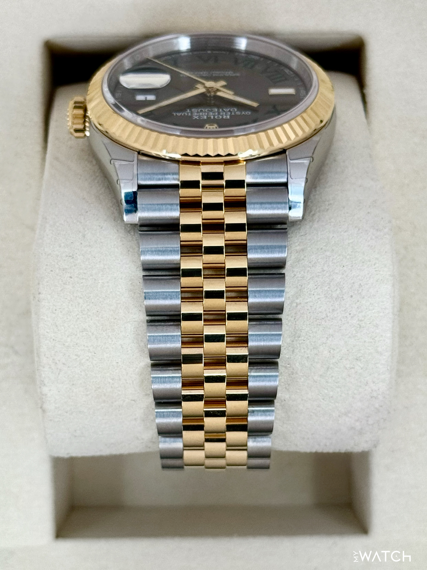 NEW 2026 Rolex Datejust 36mm 126233 Two-Tone Jubilee Wimbledon Dial (STICKERED) - MyWatchLLC