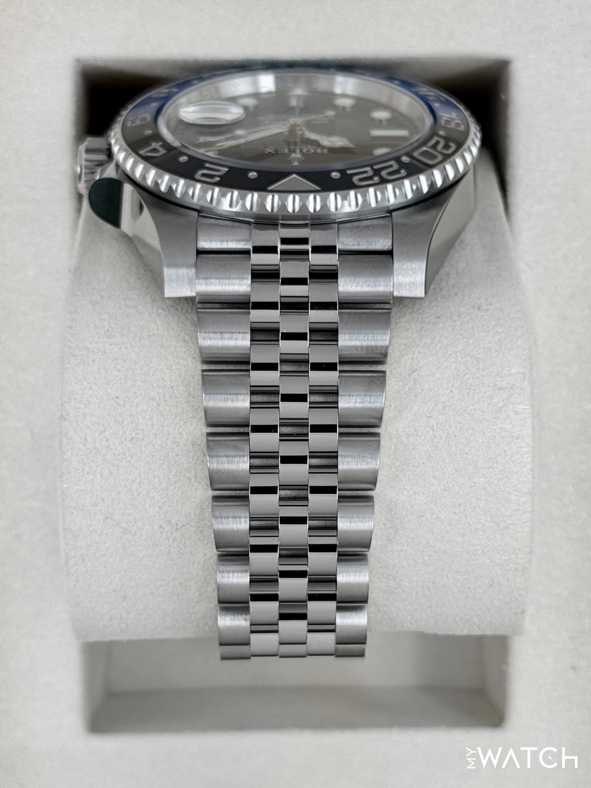 2025 Rolex GMT-Master II "Batgirl" 40mm 126710BLNR Jubilee - MyWatchLLC