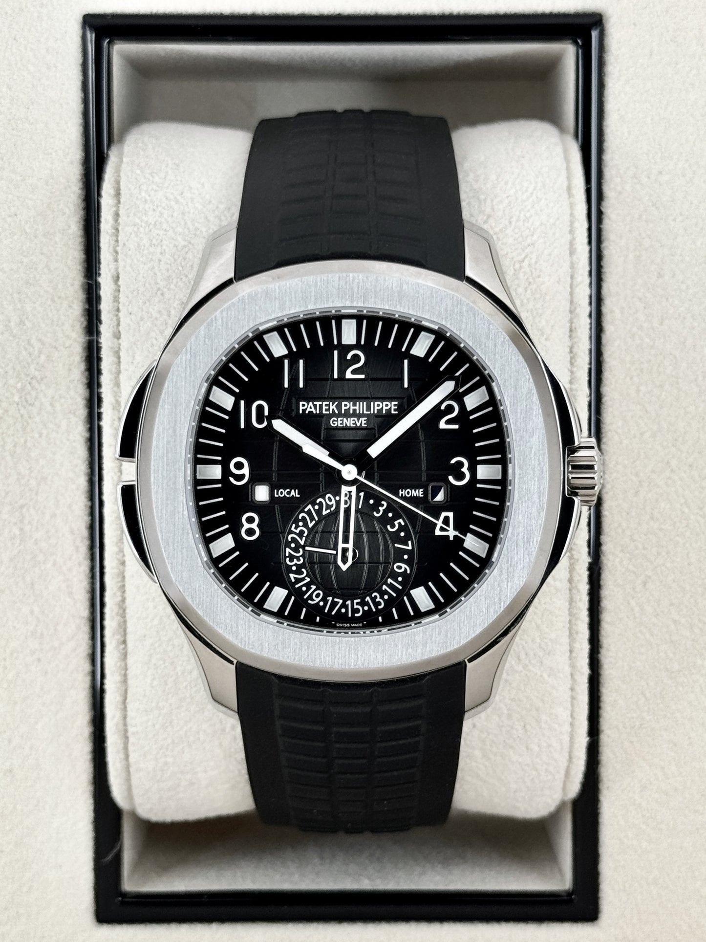 2022 Patek Philippe Aquanaut 40.8mm 5164A-001 Stainless Steel Grey Dial