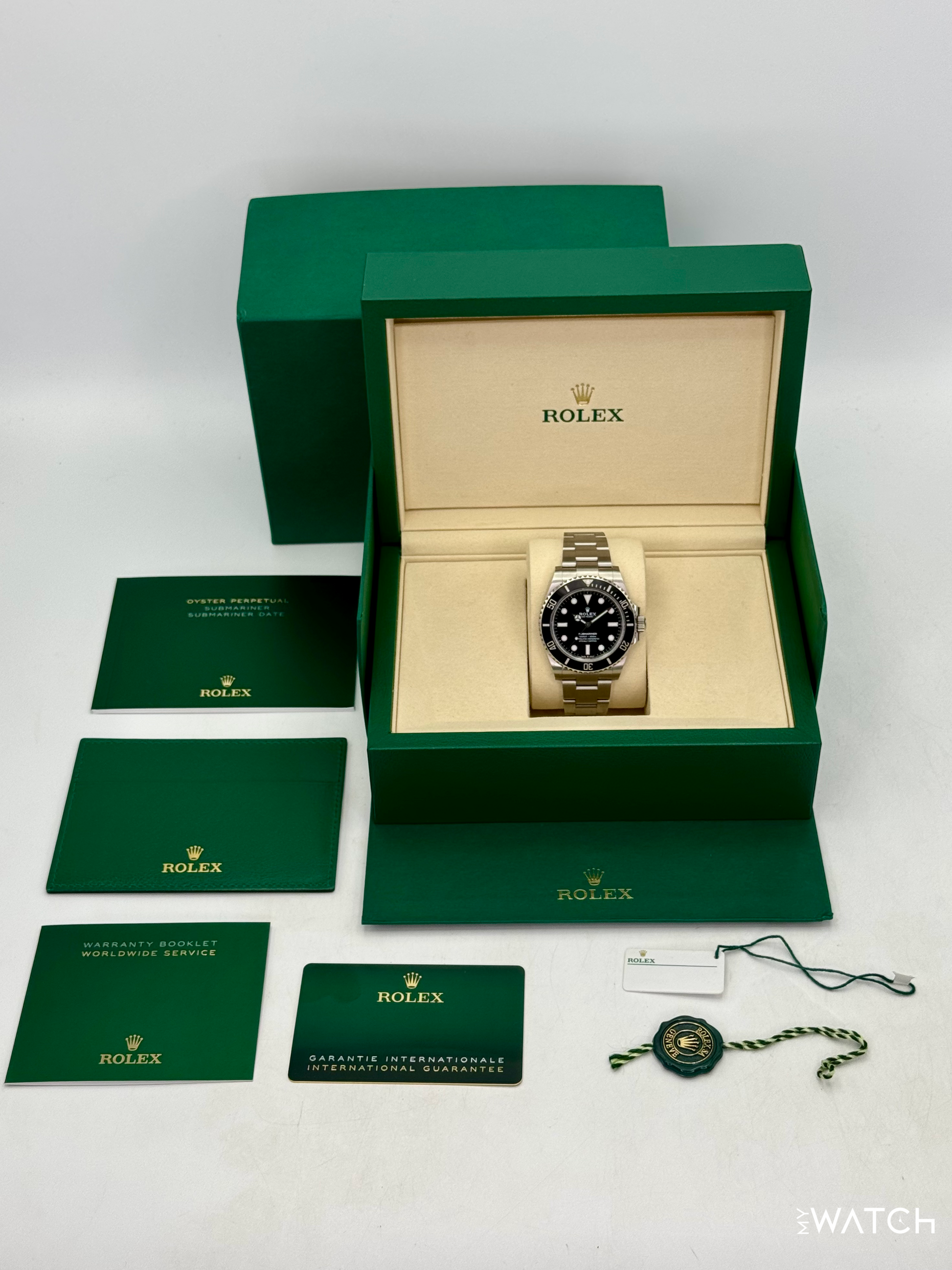 2025 Rolex Submariner 41mm 124060 Stainless Steel Black Dial - MyWatchLLC