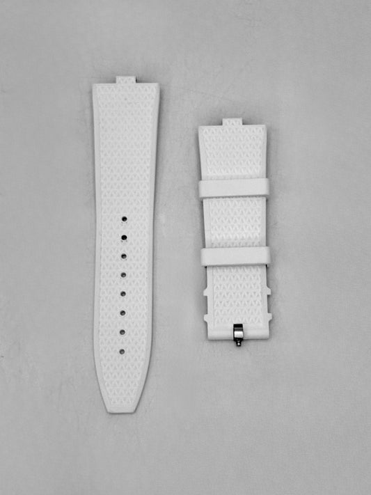 Vacheron Constantine Overseas Bracelet 083196 White Rubber Bracelet