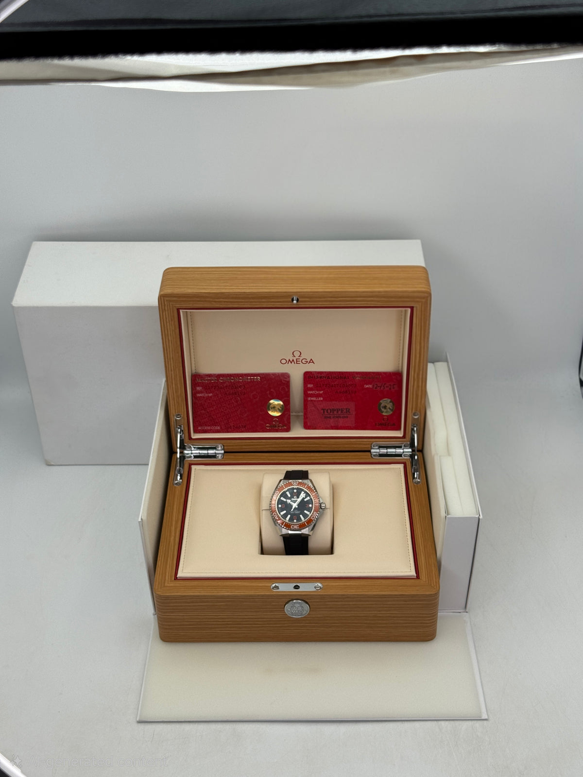 2025 Omega Seamaster Planet Ocean 42mm 217.32.42.21.01.003 Black Dial
