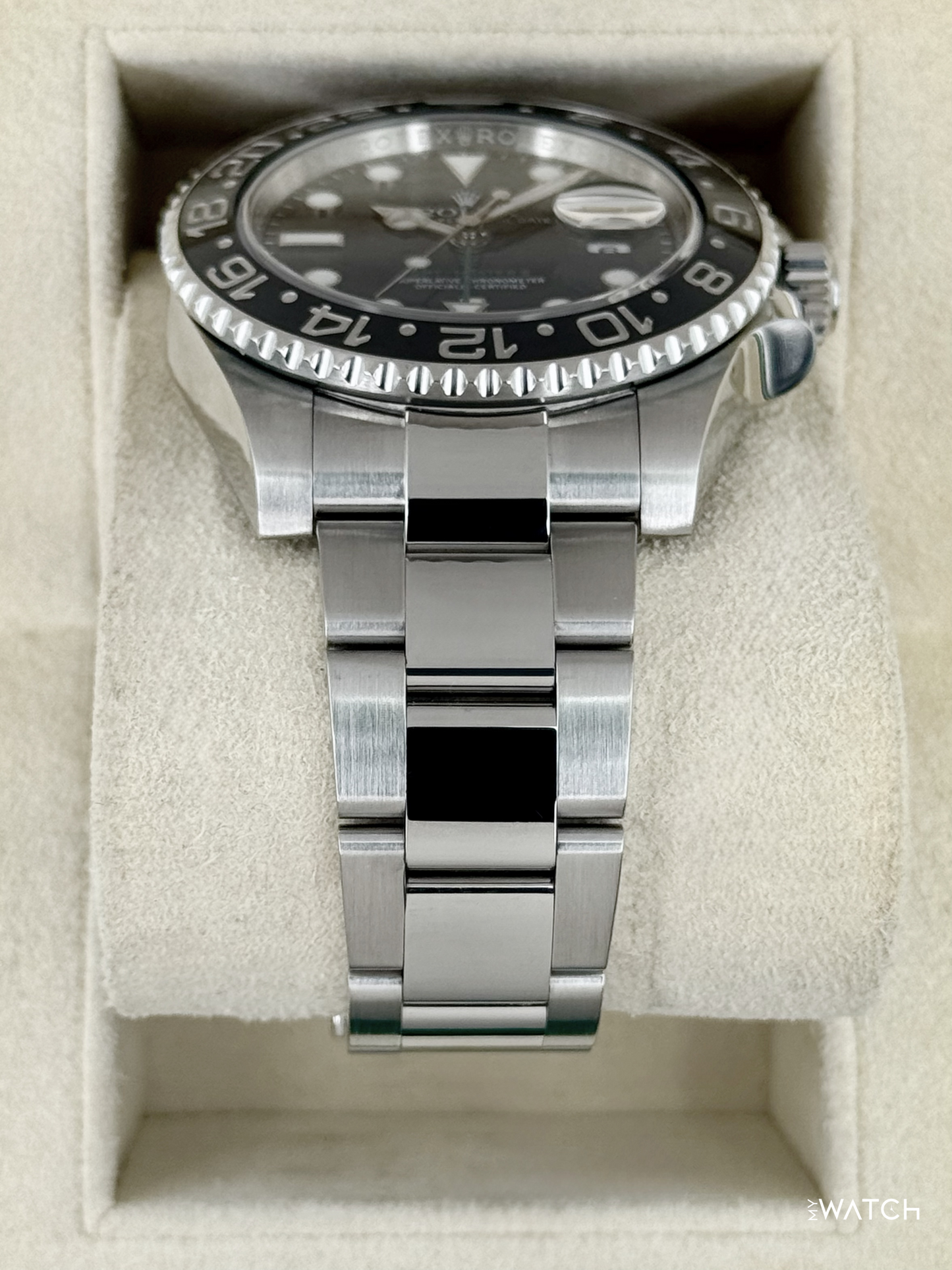 2016 Rolex GMT-Master II 40mm 116710LN Stainless Steel Black Dial - MyWatchLLC