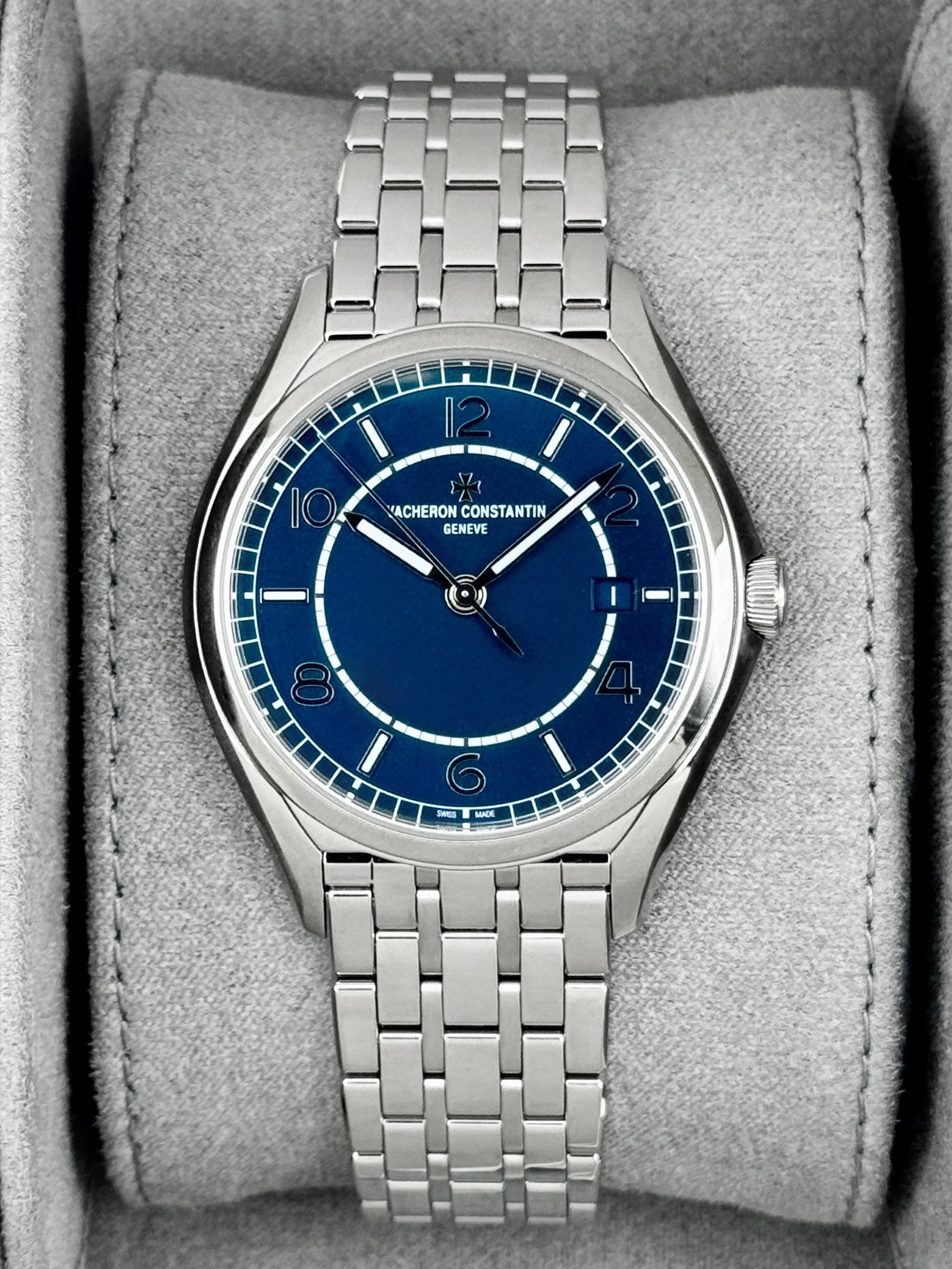 NEW 2026 Vacheron Constantin Fiftysix 40mm 4600E Stainless Steel Blue