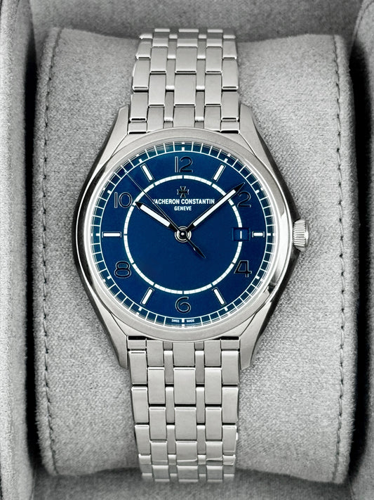 NEW 2026 Vacheron Constantin Fiftysix 40mm 4600E Stainless Steel Blue Dial