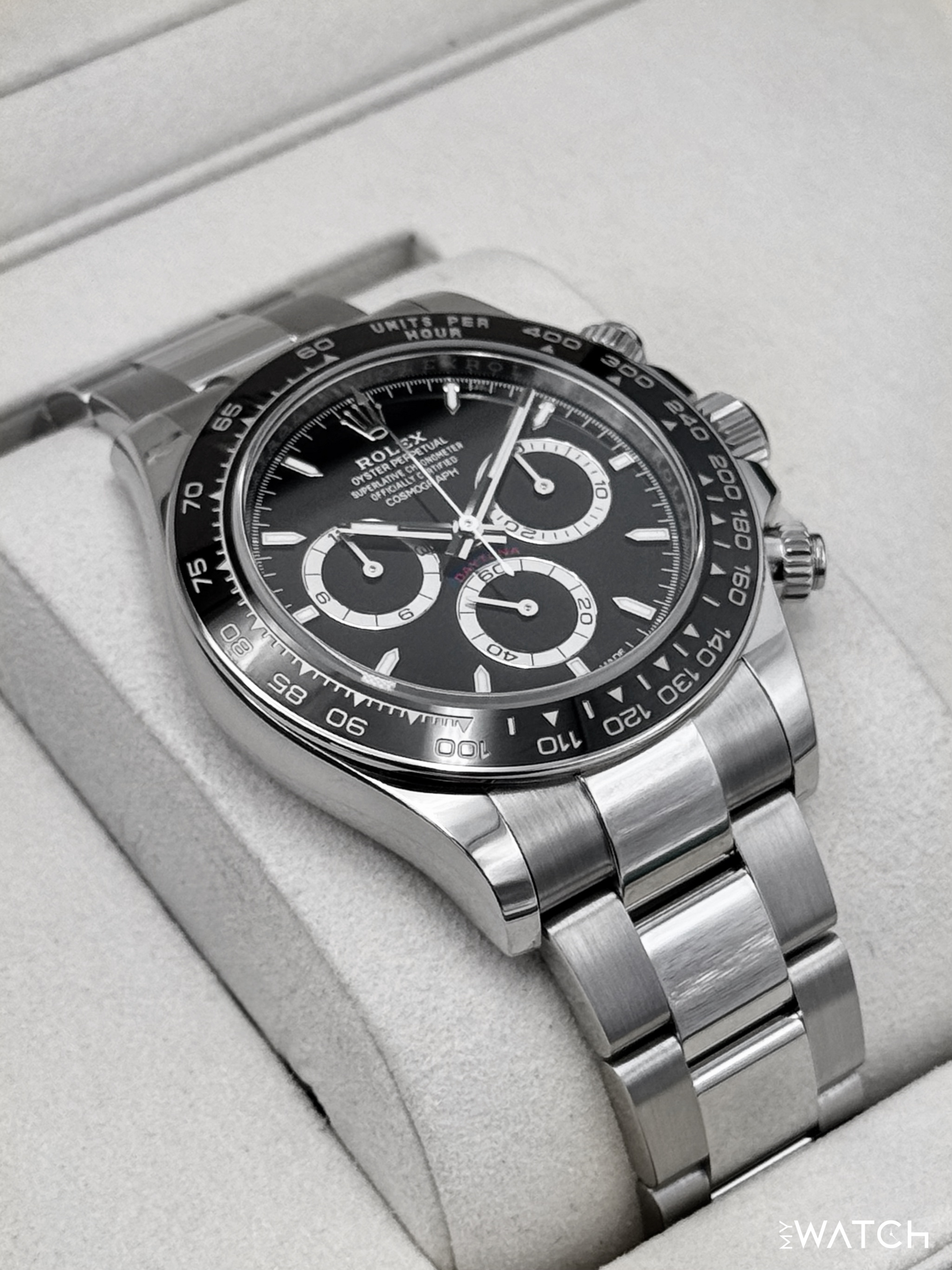 2025 Rolex Daytona 40mm 126500LN Stainless Steel Black Dial - MyWatchLLC