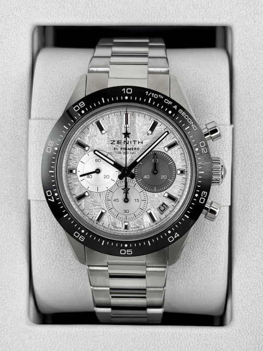 2026 Zenith Sport 41mm 03.3120.3600/76.M3100 Stainless Steel Meteorite Dial