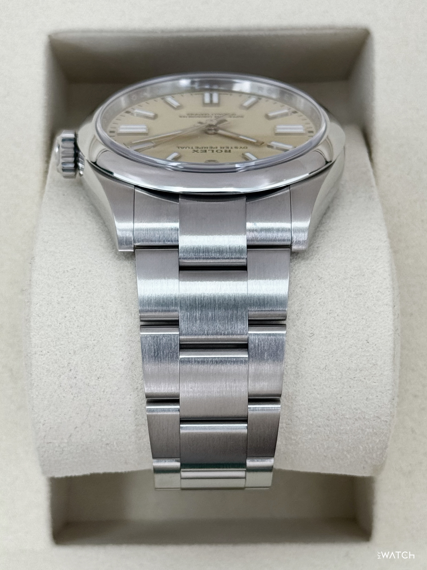 NEW 2026 Rolex Oyster Perpetual 41mm 134300 Beige Dial - MyWatchLLC