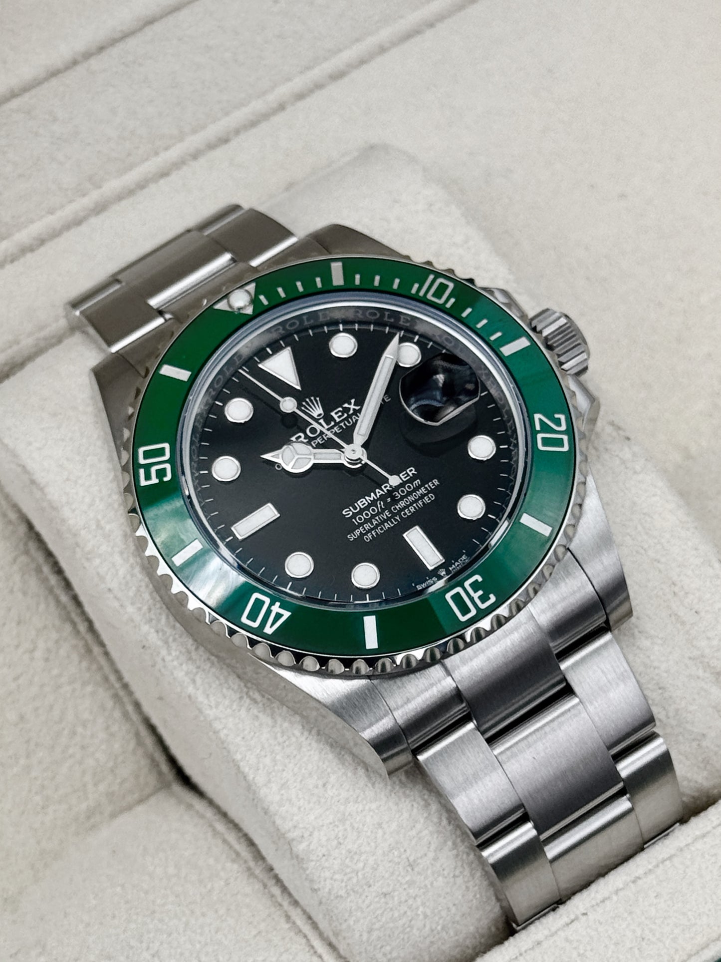 2022 Rolex Submariner Starbucks 41mm 126610LV Black Dial