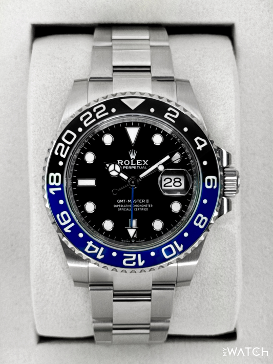 NEW 2026 Rolex GMT-Master II "Batman" 40mm 126710BLNR Oyster - MyWatchLLC
