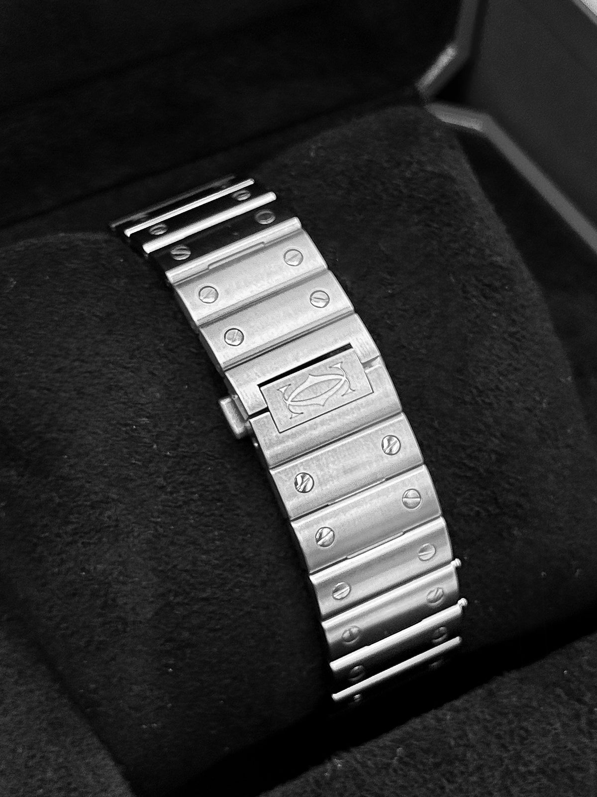NEW 2026 Cartier Santos De Cartier 39mm WSSA0062 Stainless Steel Green Dial
