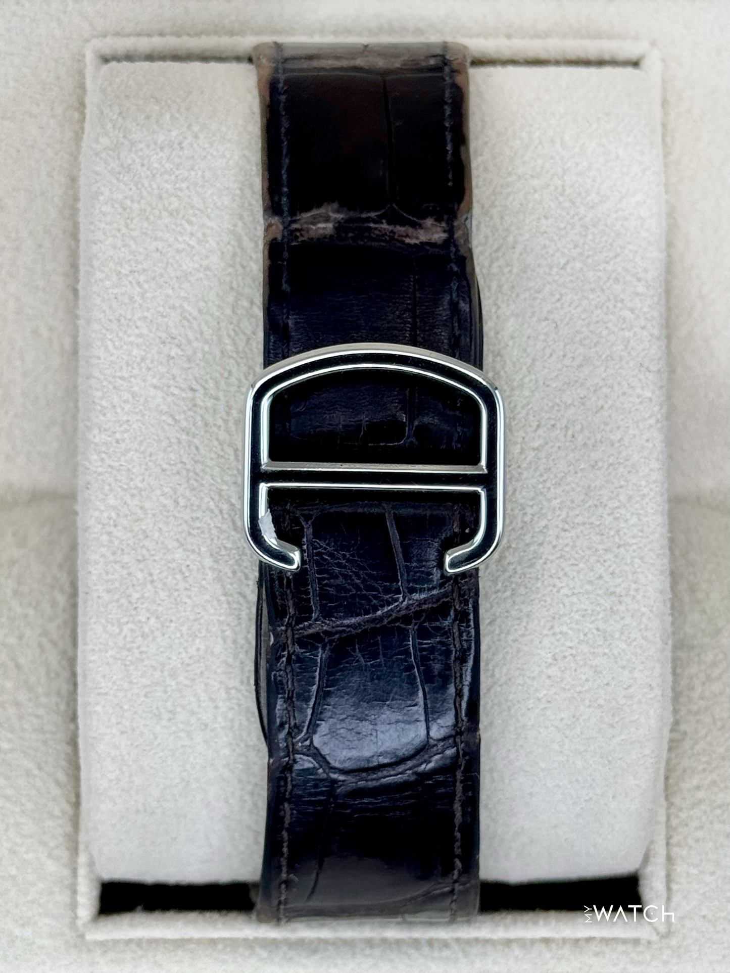 2012 Cartier Calibre De Cartier 42mm W7100051 Two-Tone Brown Dial - MyWatchLLC