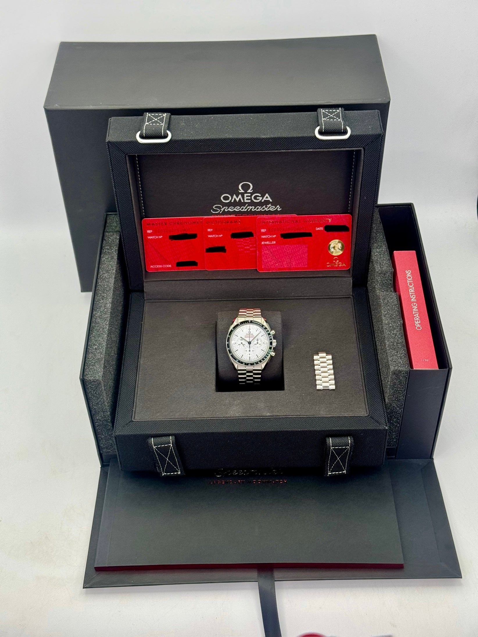 2025 Omega Speedmaster Moonwatch Pro 42mm 310.30.42.50.04.001 White Dial - MyWatchLLC