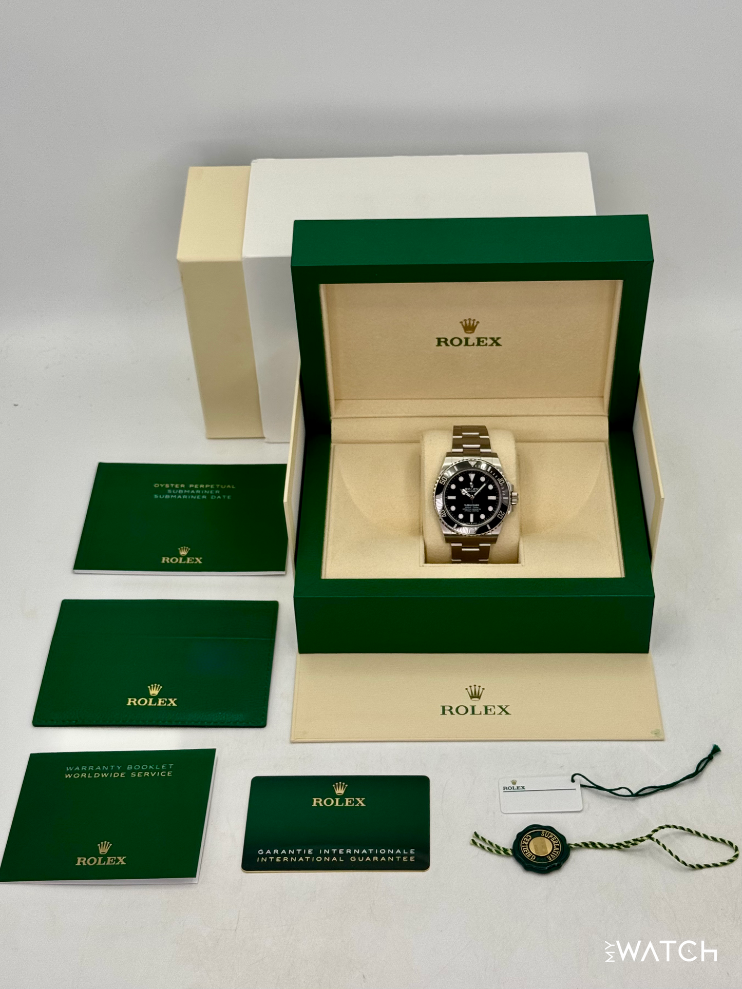 2024 Rolex Submariner 41mm 124060 Stainless Steel Black Dial - MyWatchLLC