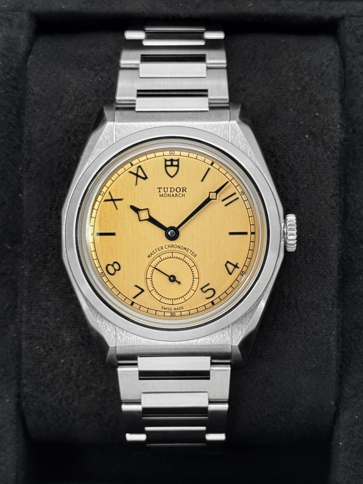 NEW 2026 Tudor Monarch 39mm 2639W1A0U Stainless Steel Dark Champagne Dial