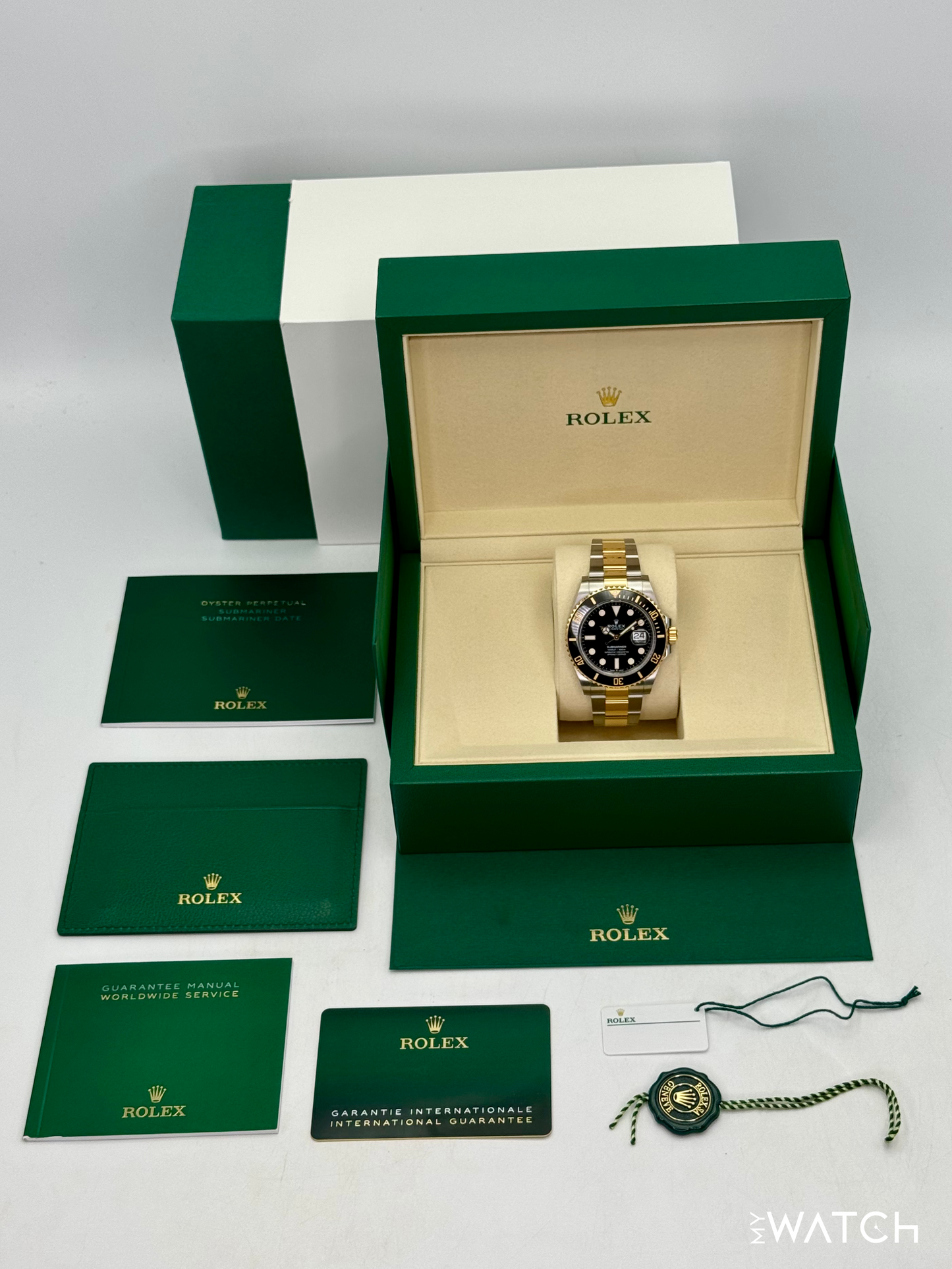 NEW 2025 Rolex Submariner 41mm 126613LN Two-Tone Black Dial - MyWatchLLC