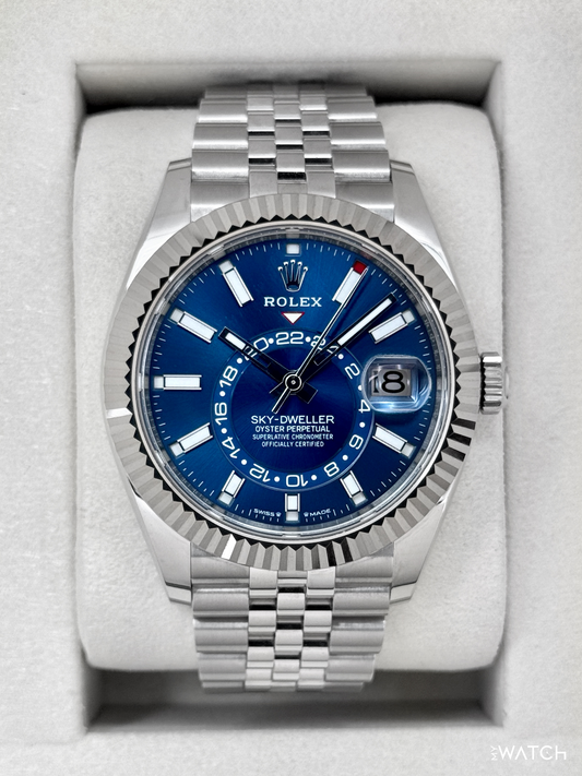 2025 Rolex Sky-Dweller 42mm 336934 Jubilee Blue Dial