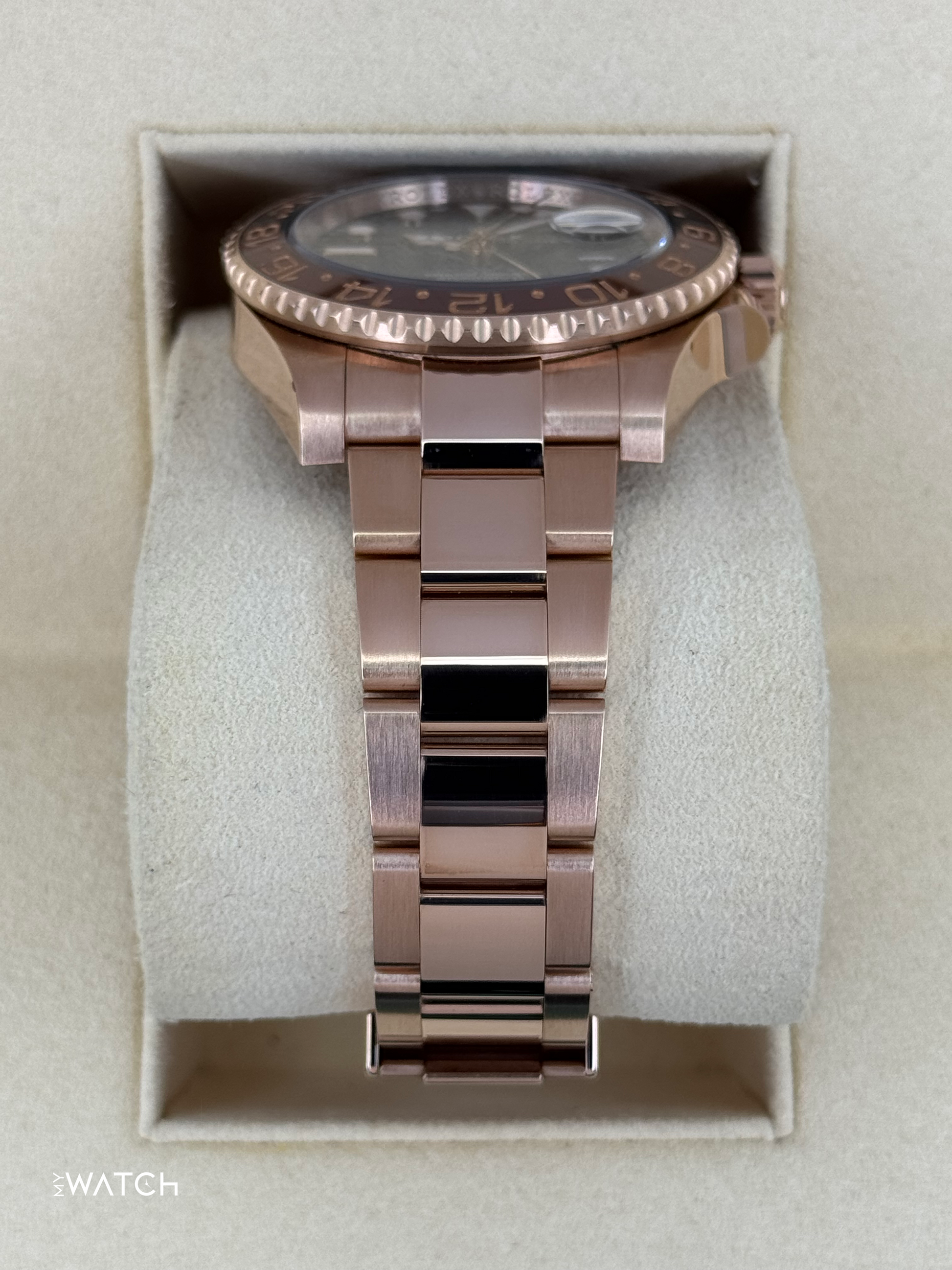 2021 Rolex GMT-Master II "Rootbeer" 40mm 126715CHNR Rose Gold - MyWatchLLC